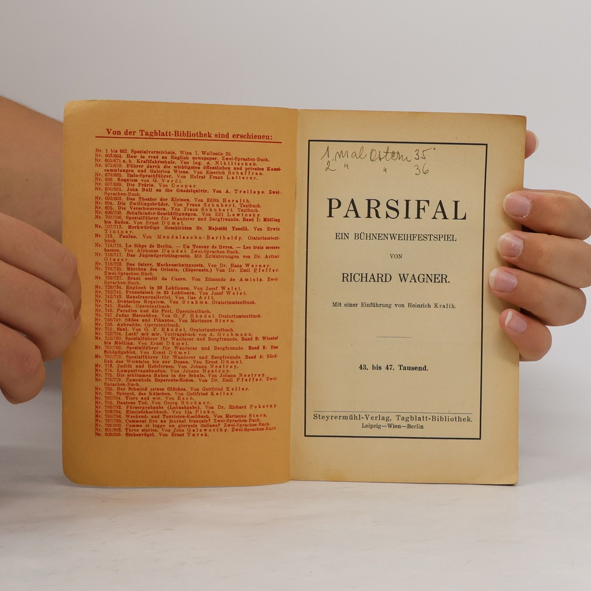 Richard Wagner Parsifal