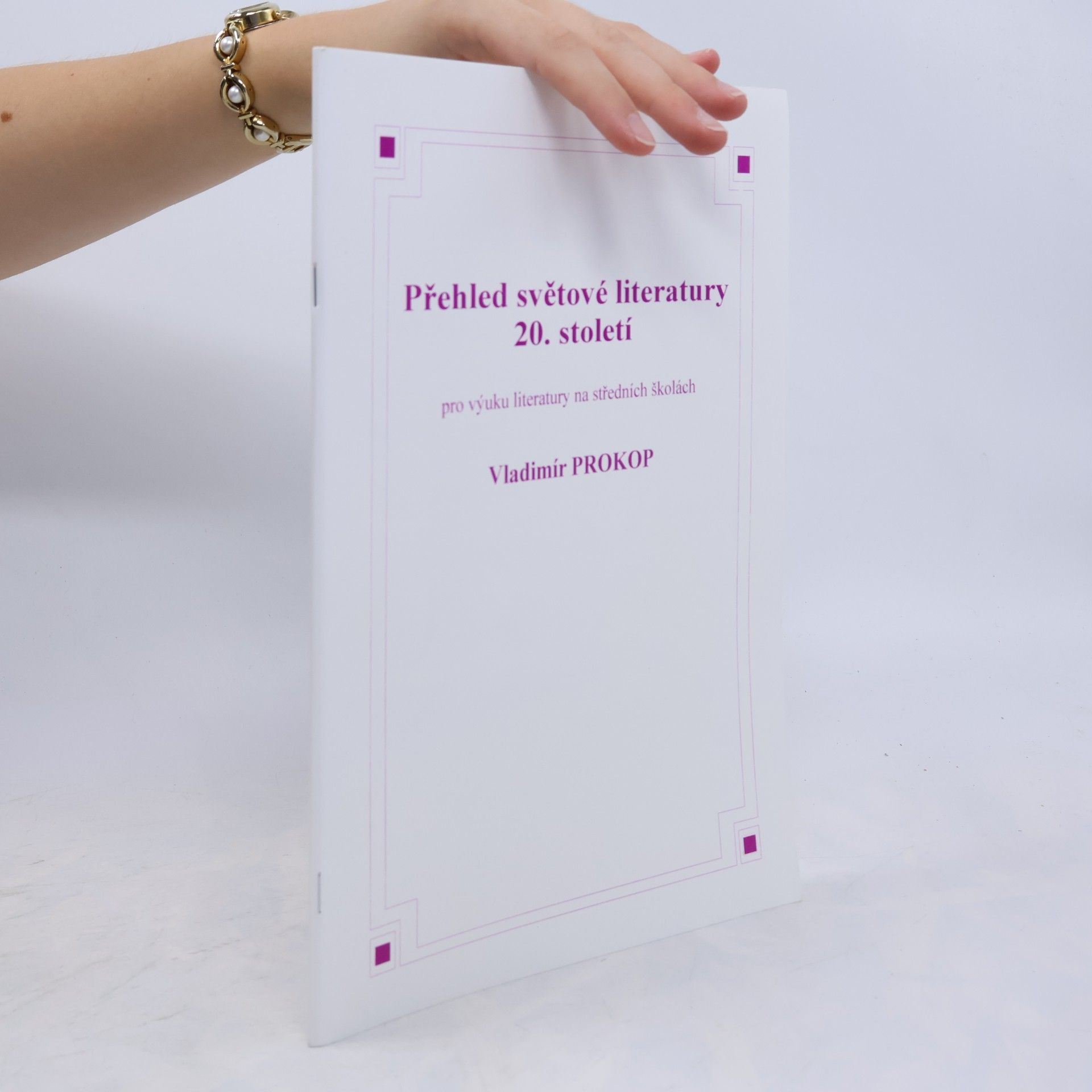 Vladimír Prokop Přehled světové literatury 20. století