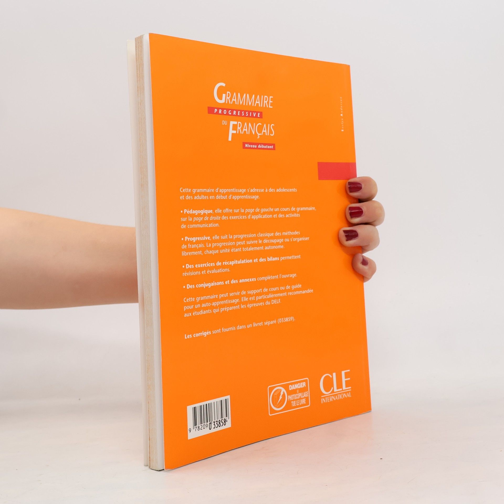 Maïa Grégoire Grammaire Progressive du Français. Niveau débutant