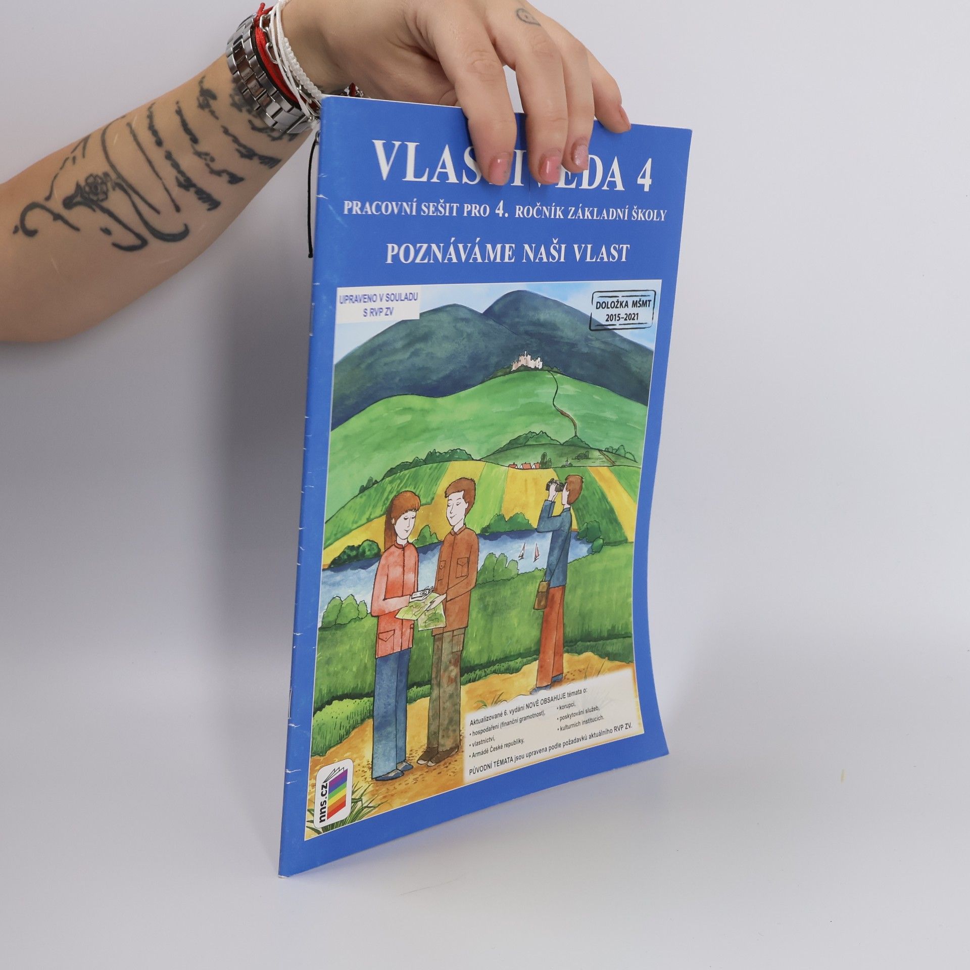 Various authors Vlastivěda 4. Poznáváme naši vlast. Pracovní sešit pro 4. ročník