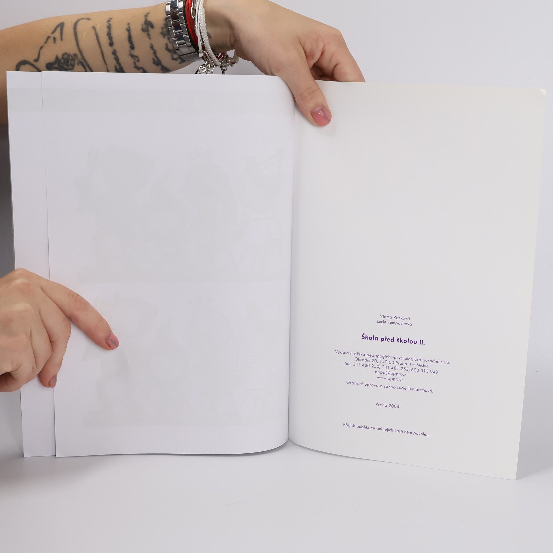 Vlasta Rezková Škola před školou II. Pětitýdenní program pro předškoláky