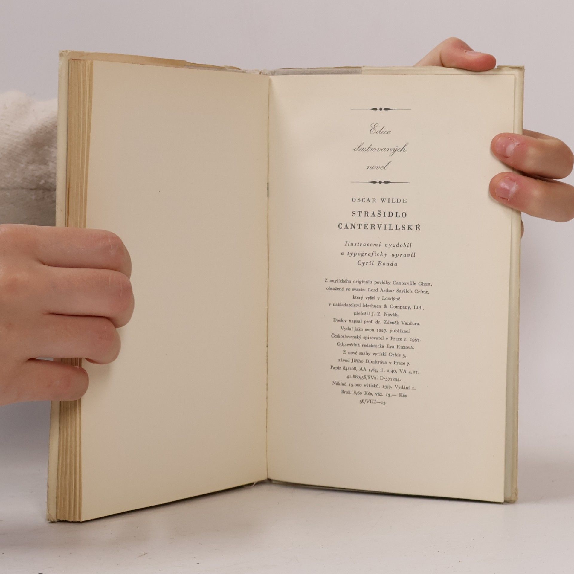 Oscar Wilde Strašidlo Cantervillské