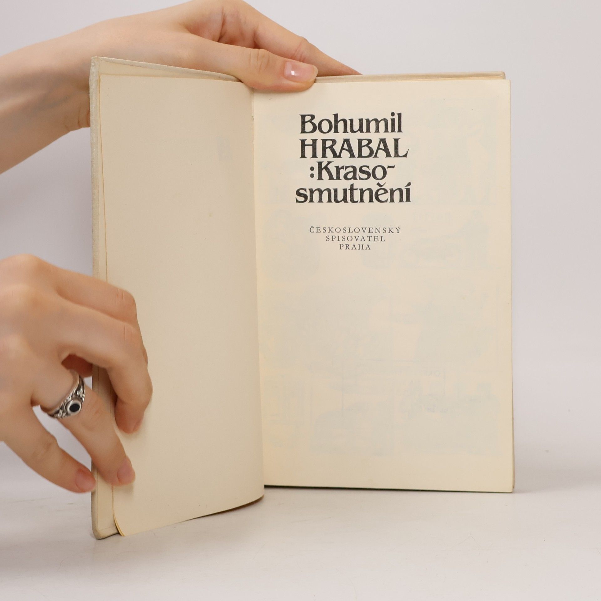 Bohumil Hrabal Krasosmutnění