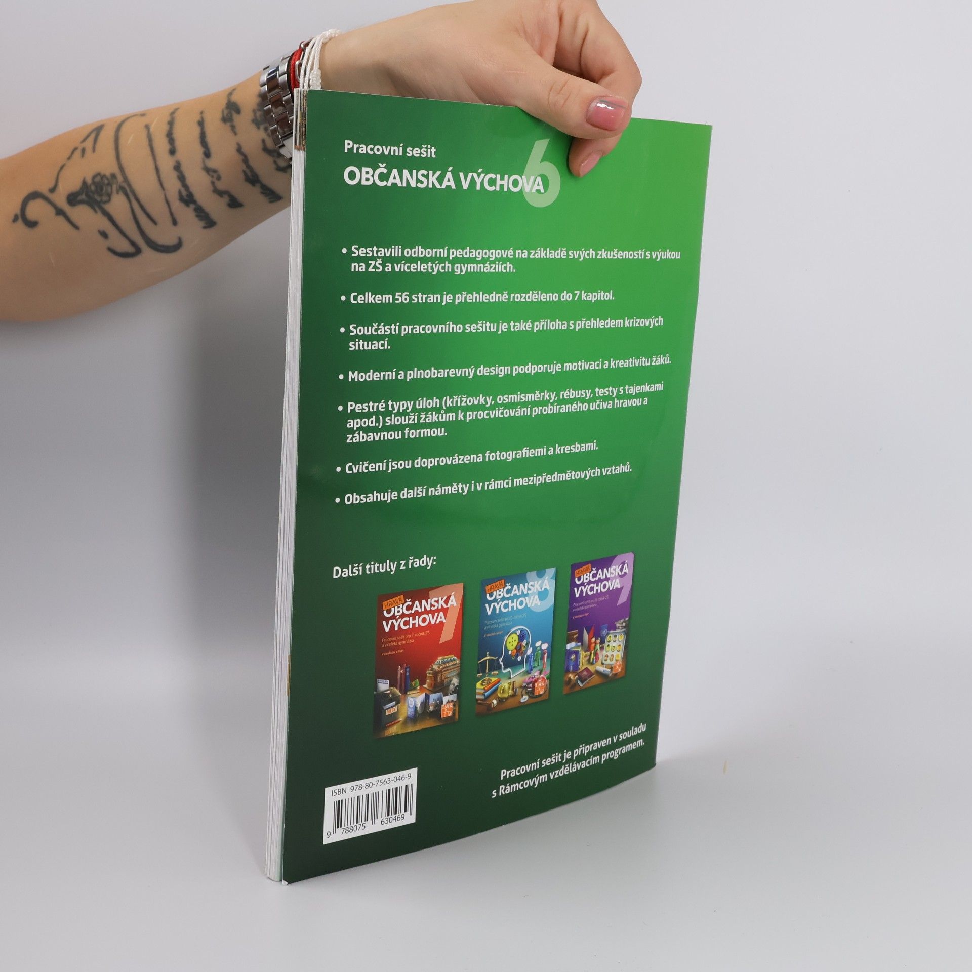 Klára Dvořáková Hravá občanská výchova 6 : pracovní sešit pro 6. ročník ZŠ a víceletá gymnázia