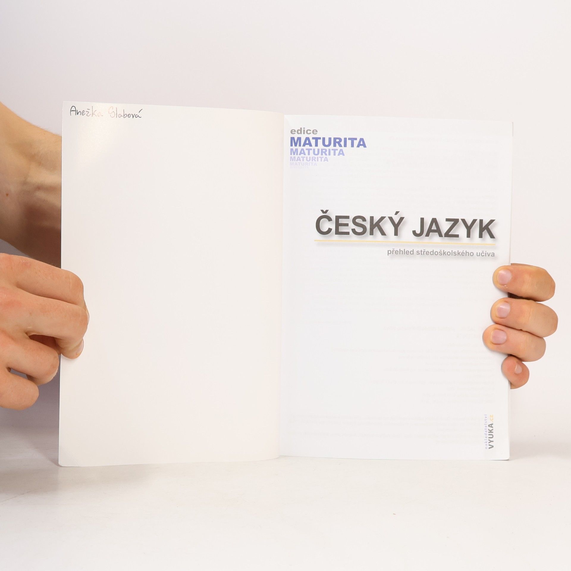 Drahuše Mašková Český jazyk. Přehled středoškolského učiva