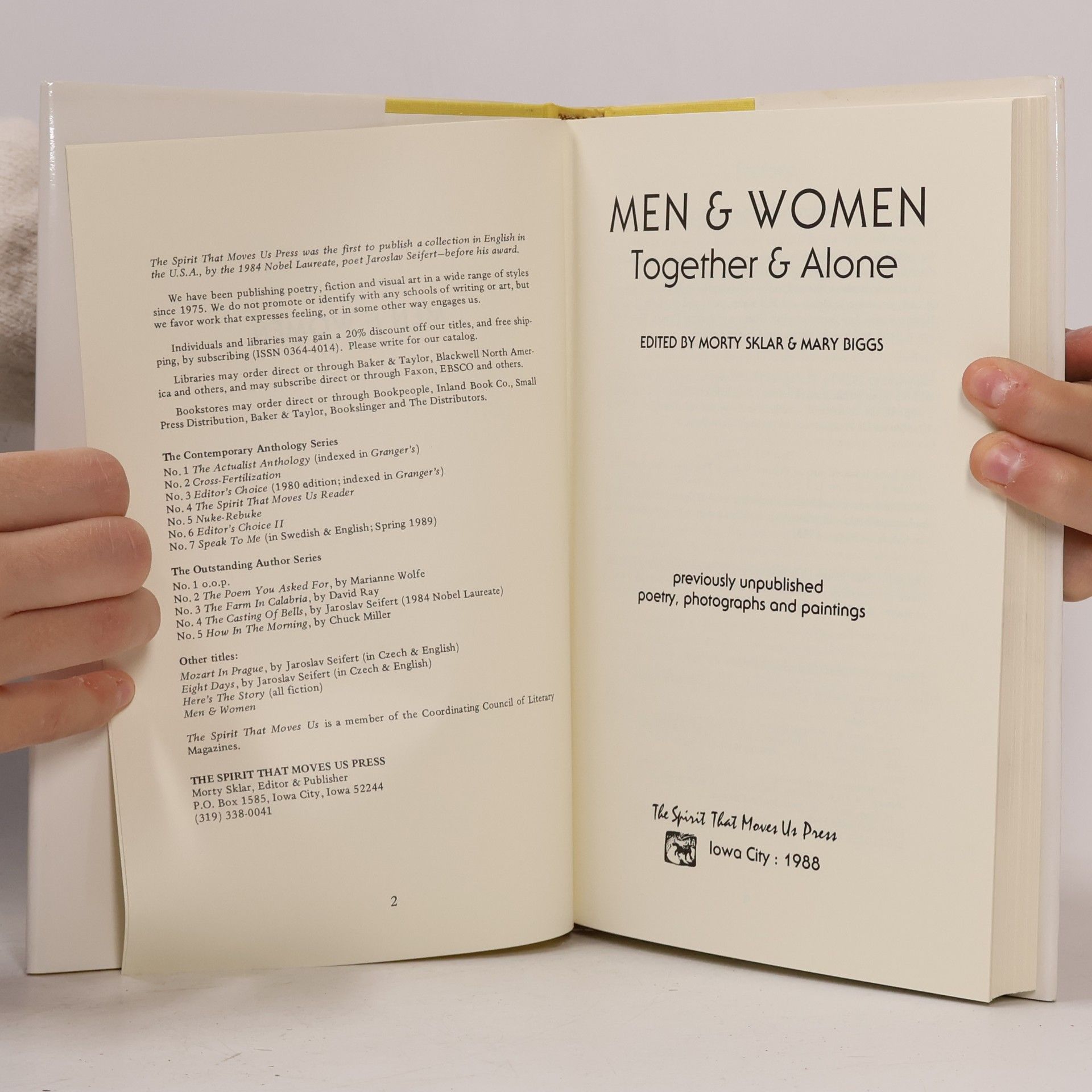 Morty Sklar Men & Women: Together & Alone