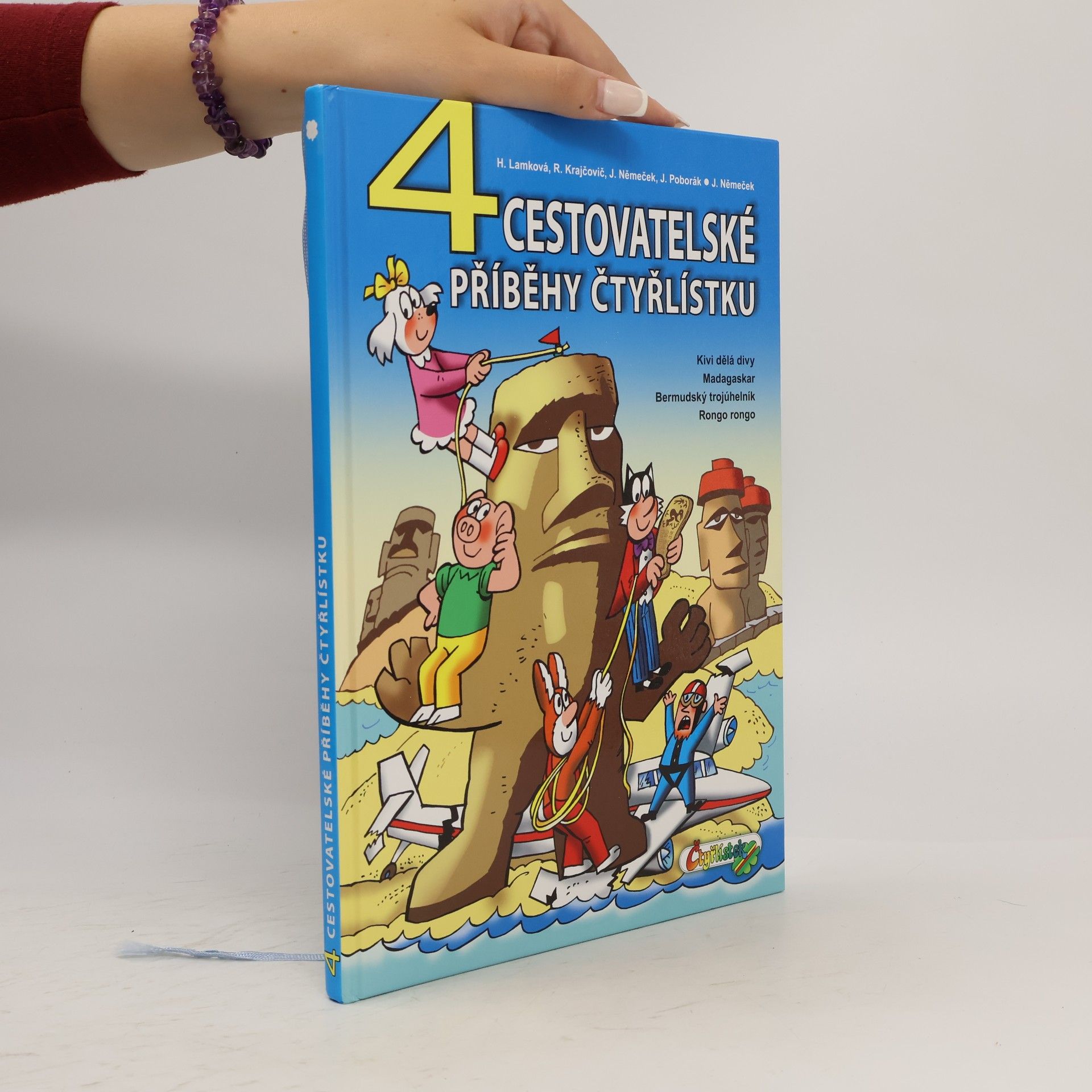 Jaroslav Němeček 4 cestovatelské příběhy Čtyřlístku