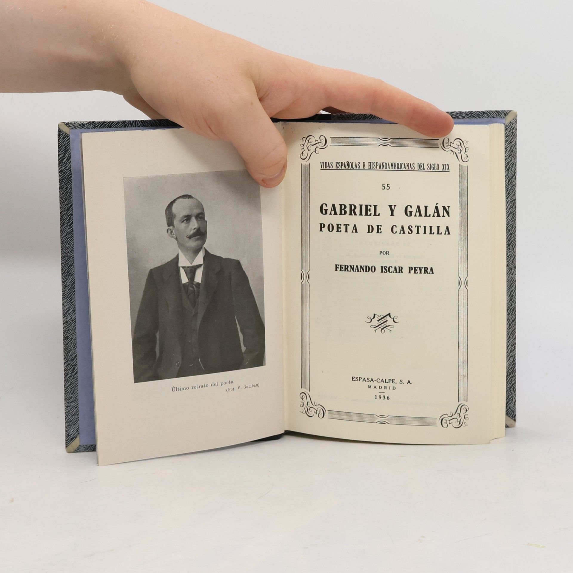 Fernando Iscar Peyra Gabriel y Galán, poeta de Castilla
