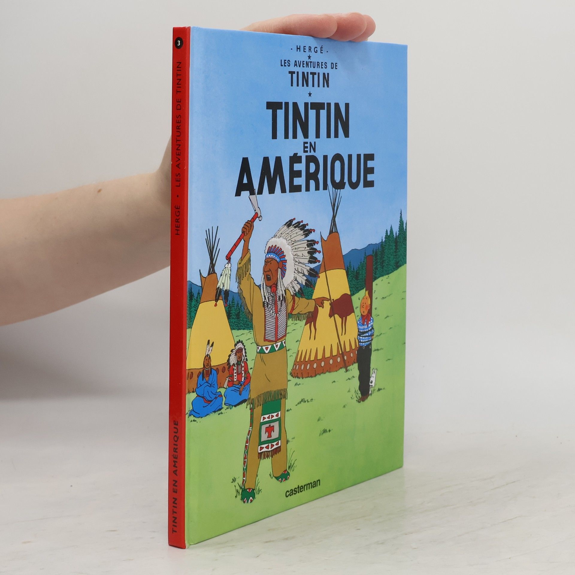 Hergé Tintin en Amérique