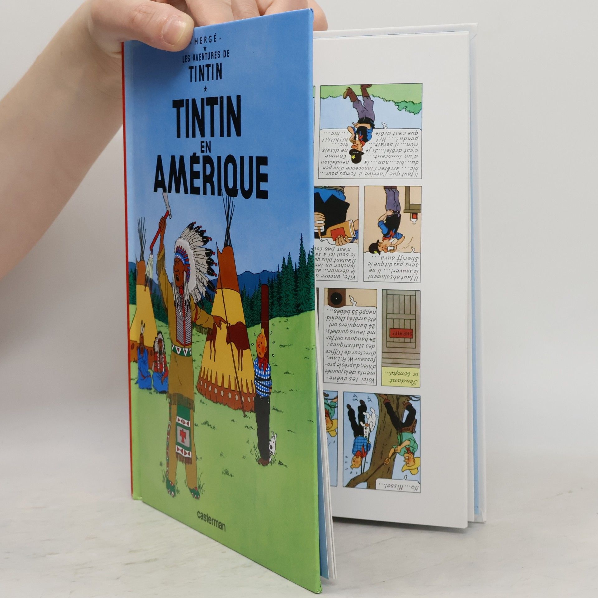 Hergé Tintin en Amérique