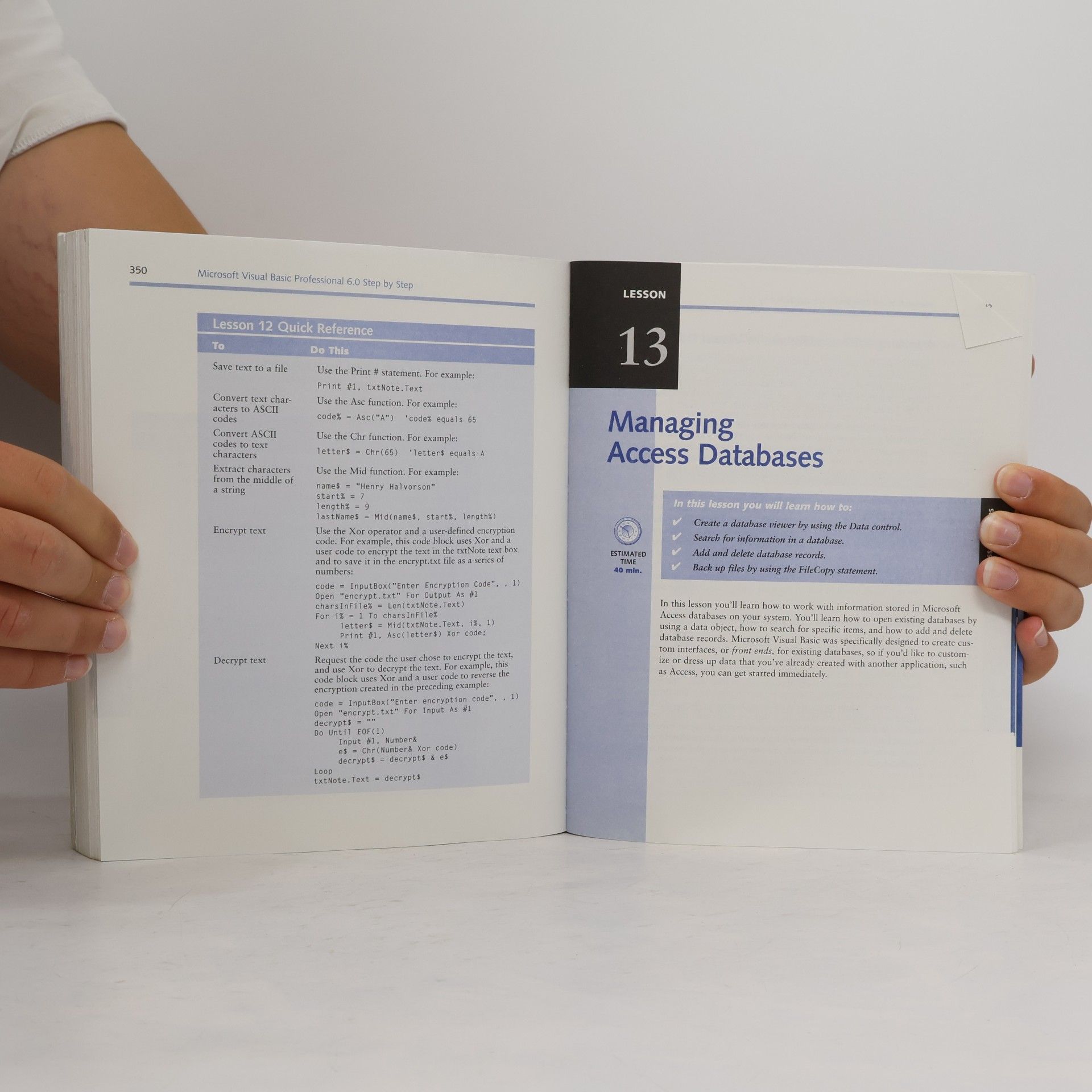 Michael Halvorson Microsoft Visual Basic 6.0