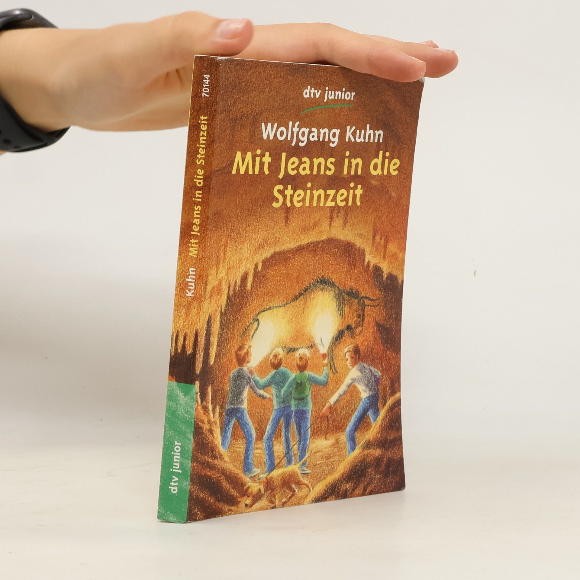 Wolfgang Kühn Mit Jeans in Die Steinzeit