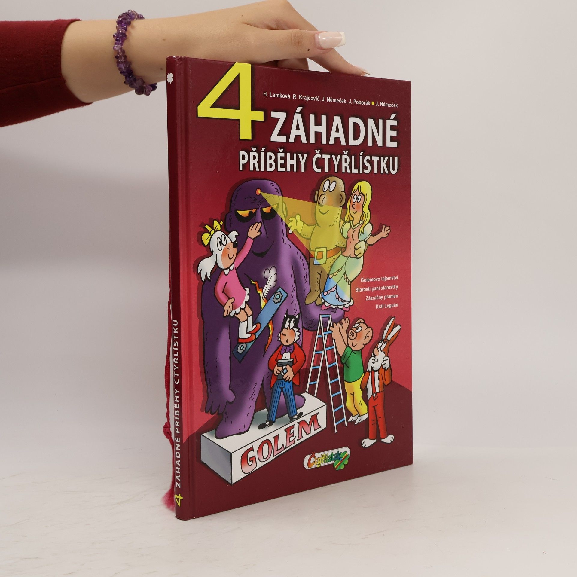 Hana Lamková 4 záhadné příběhy Čtyřlístku
