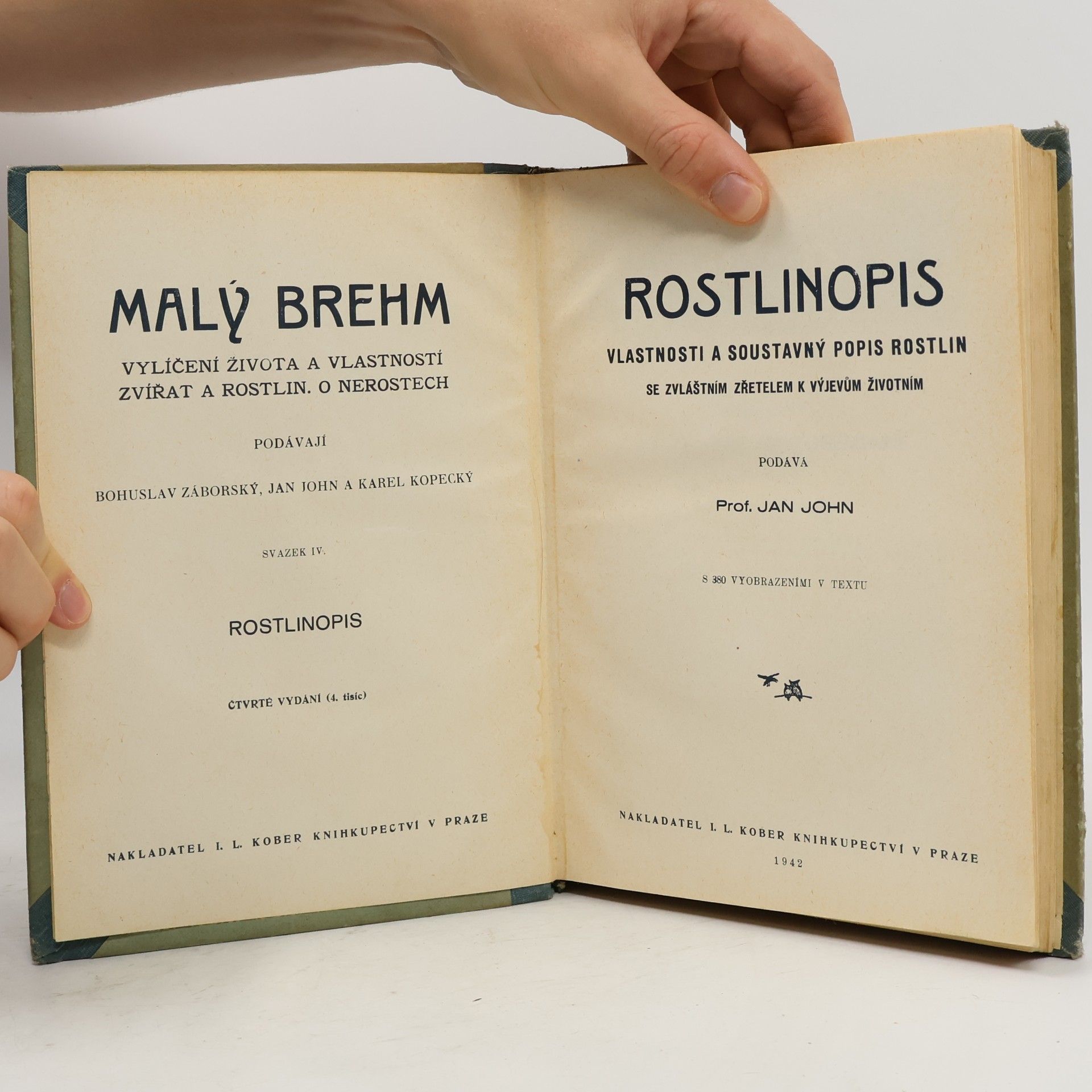 Alfred Edmund Brehm Malý Brehm. Rostlinopis