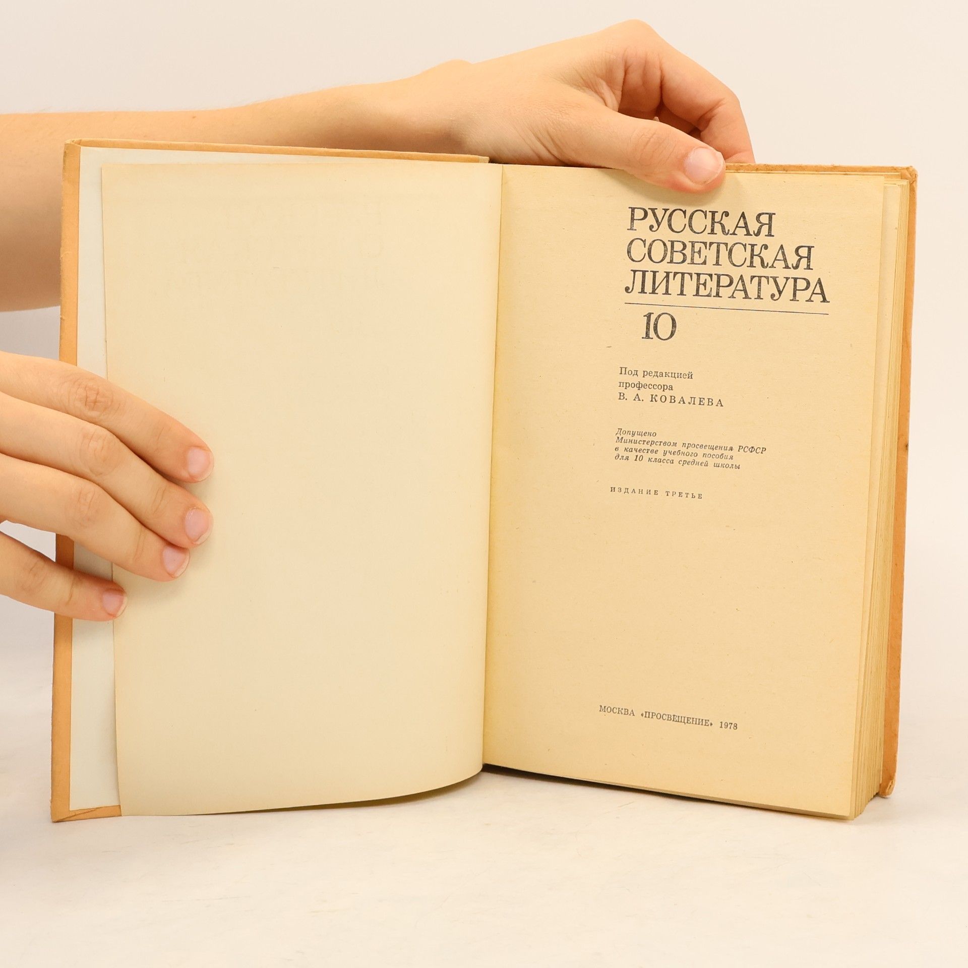 Autorenkollektiv Русская советская литература 10