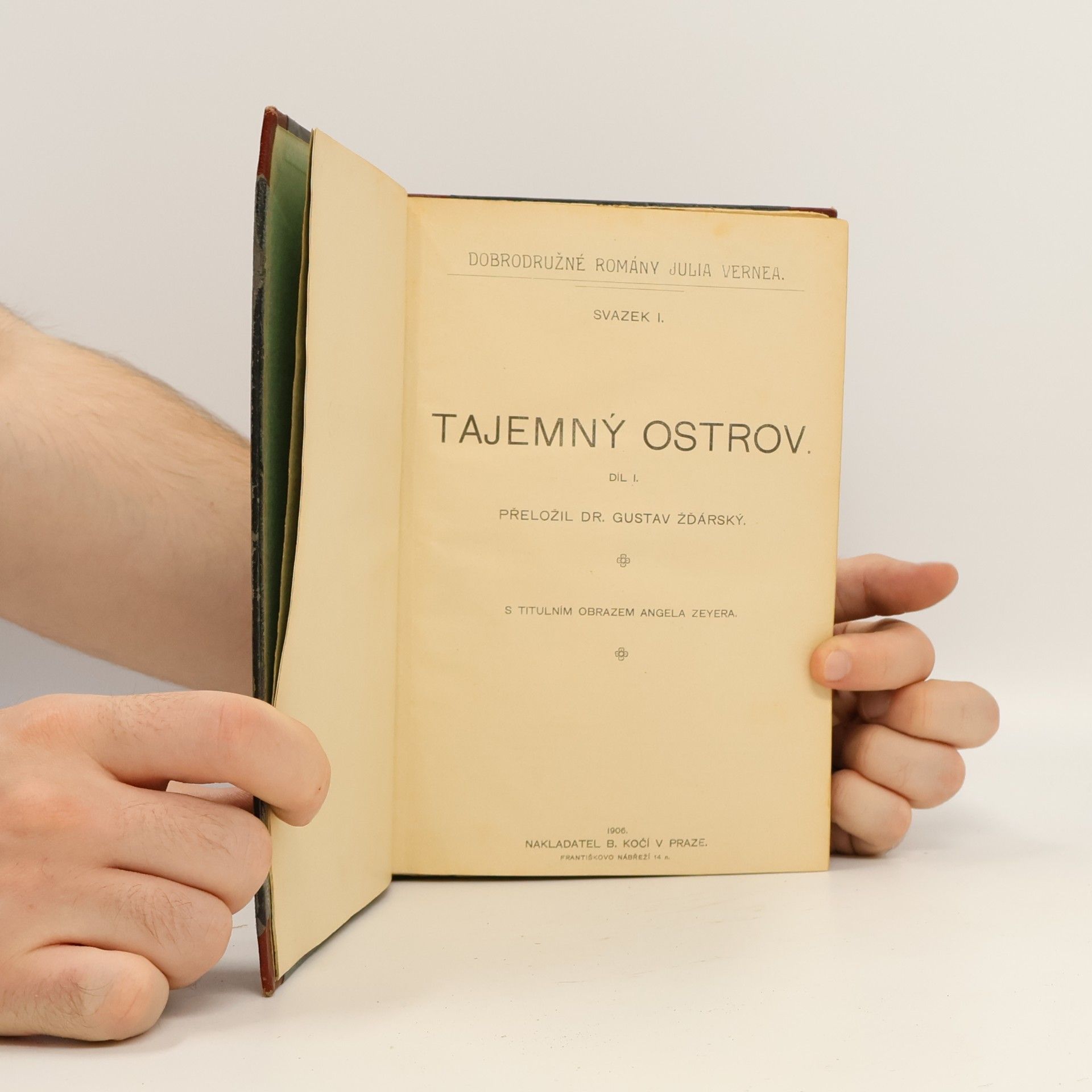 Jules Verne Tajemný ostrov I