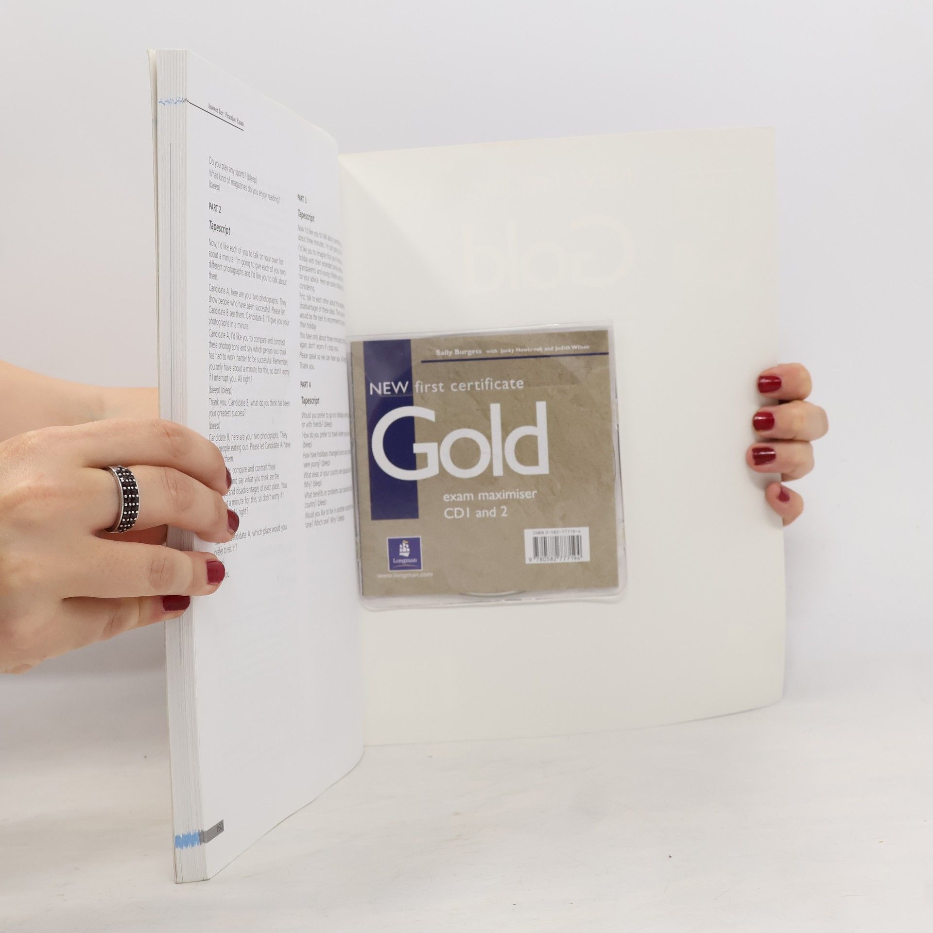 Sally Burgess New first certificate gold. Exam maximiser with key