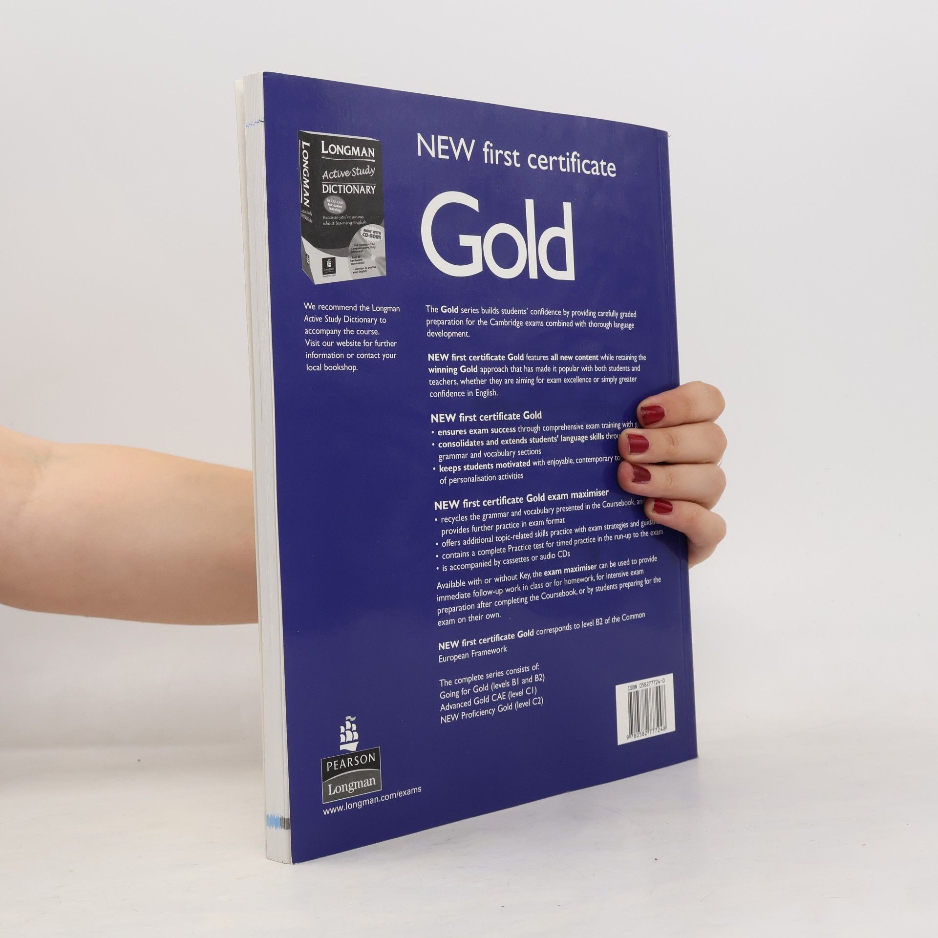 Sally Burgess New first certificate gold. Exam maximiser with key