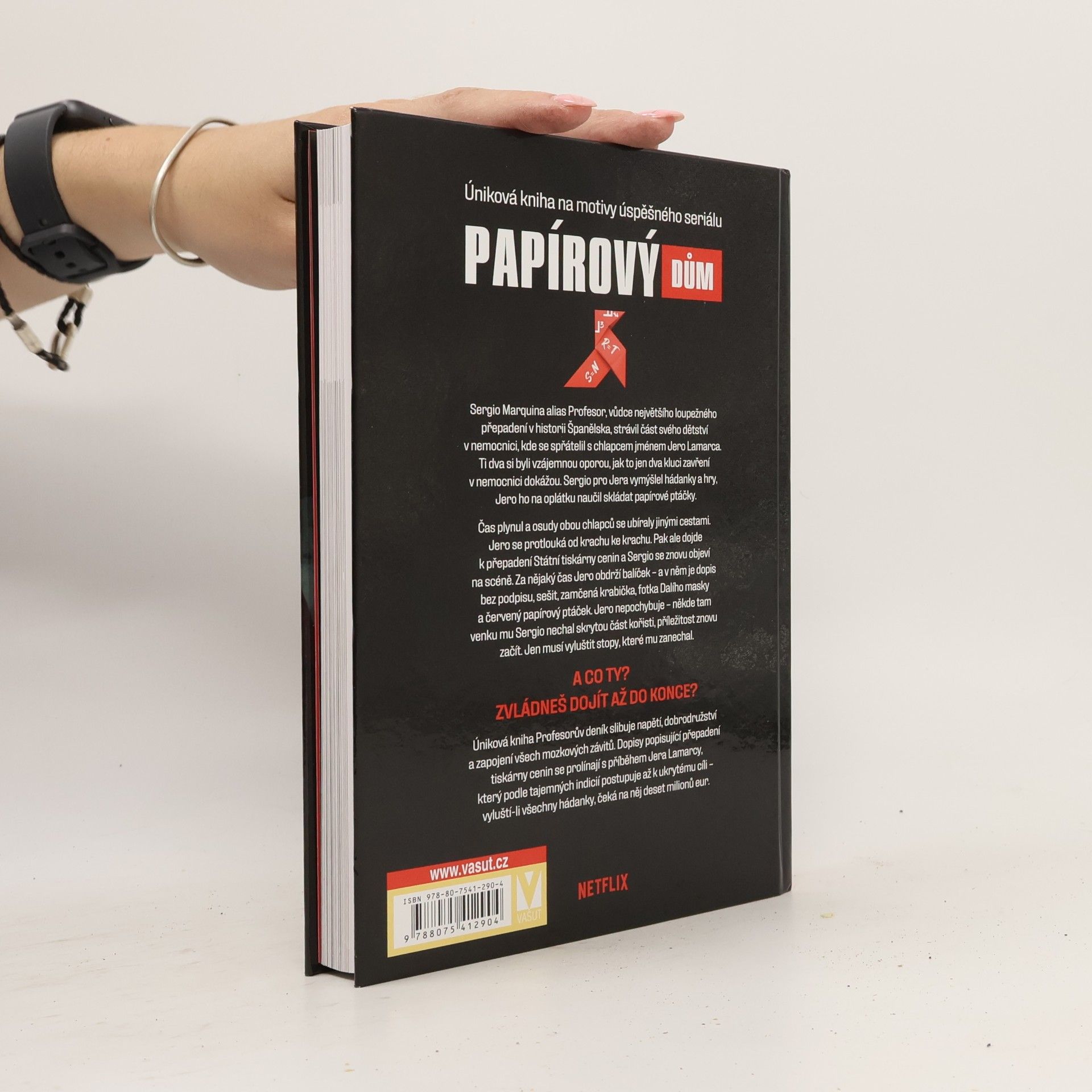 Ivan Tapia Papírový dům : úniková kniha. Profesorův deník