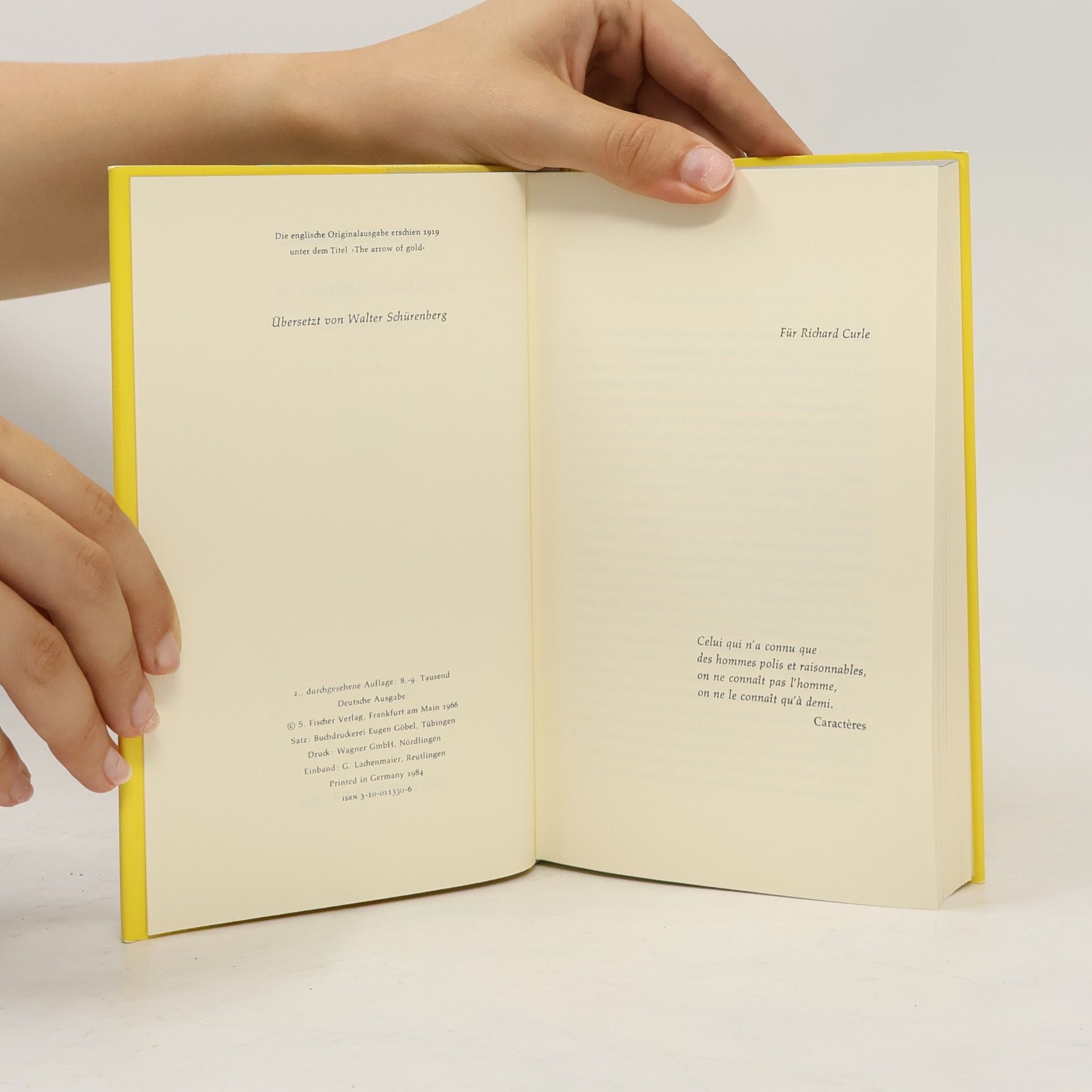 Joseph Conrad Der goldene Pfeil