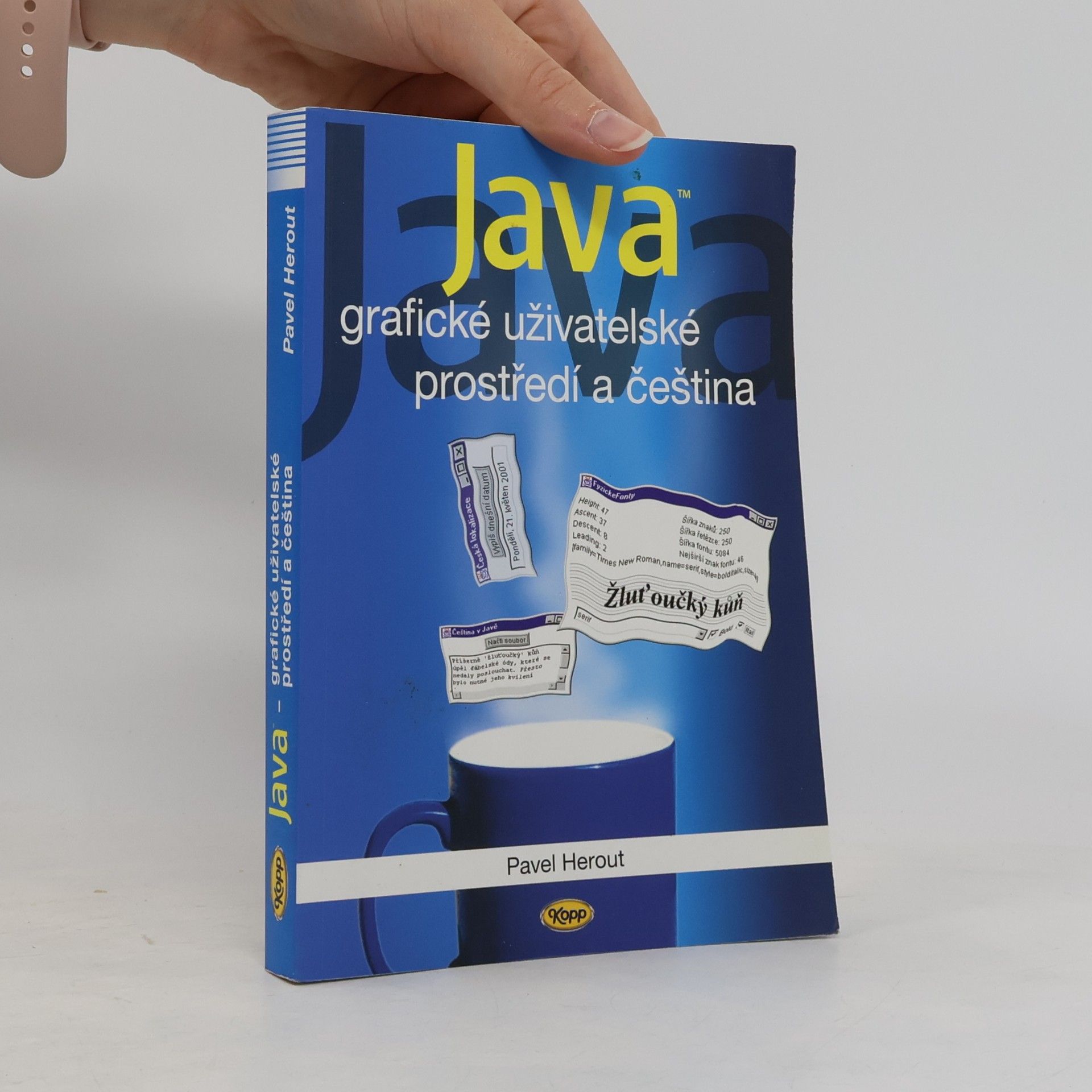 Pavel Herout Java. Grafické uživatelské prostředí a čeština