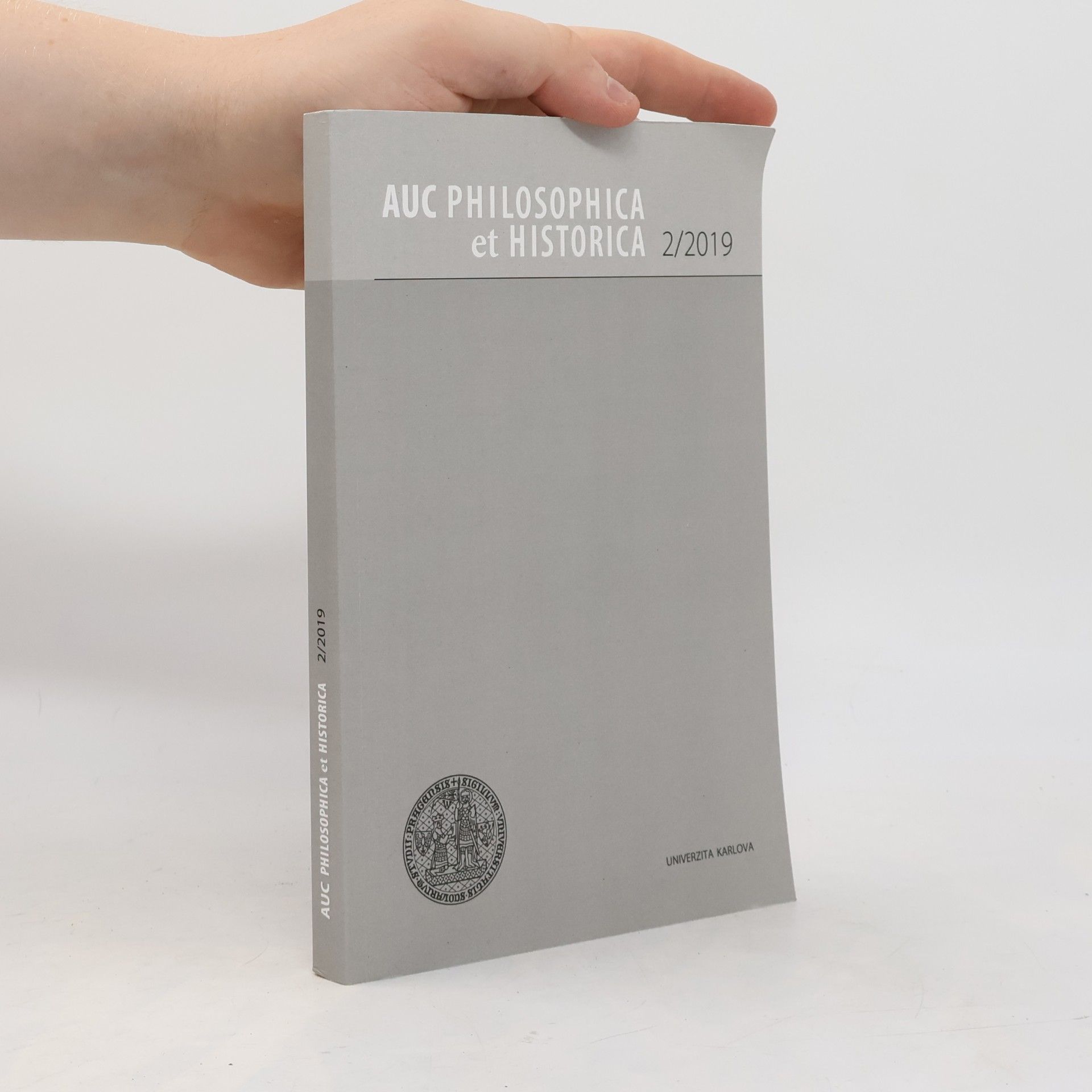Various authors AUC Philosophica et Historica 2/2019