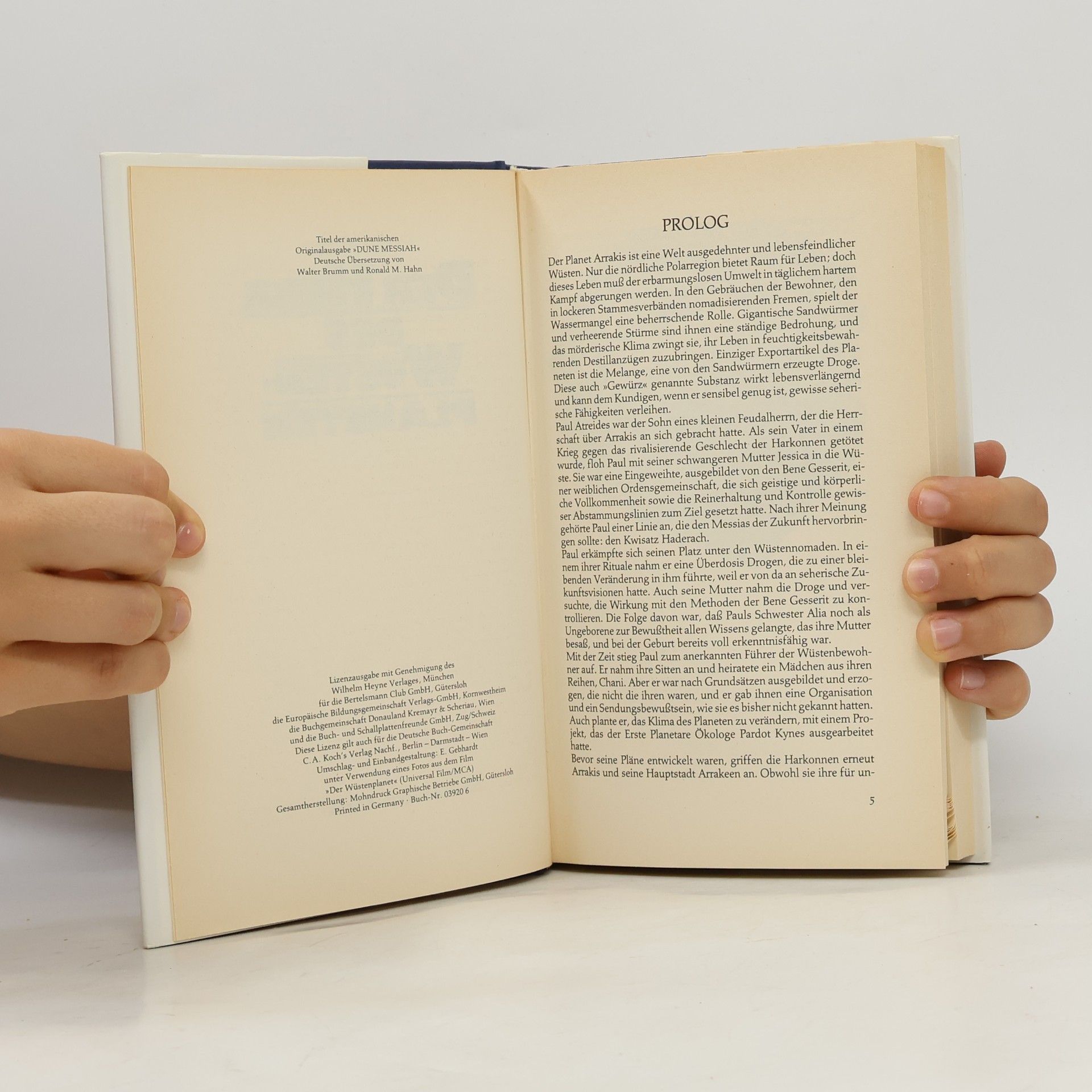 Frank Herbert Der Herr Des Wüstenplaneten