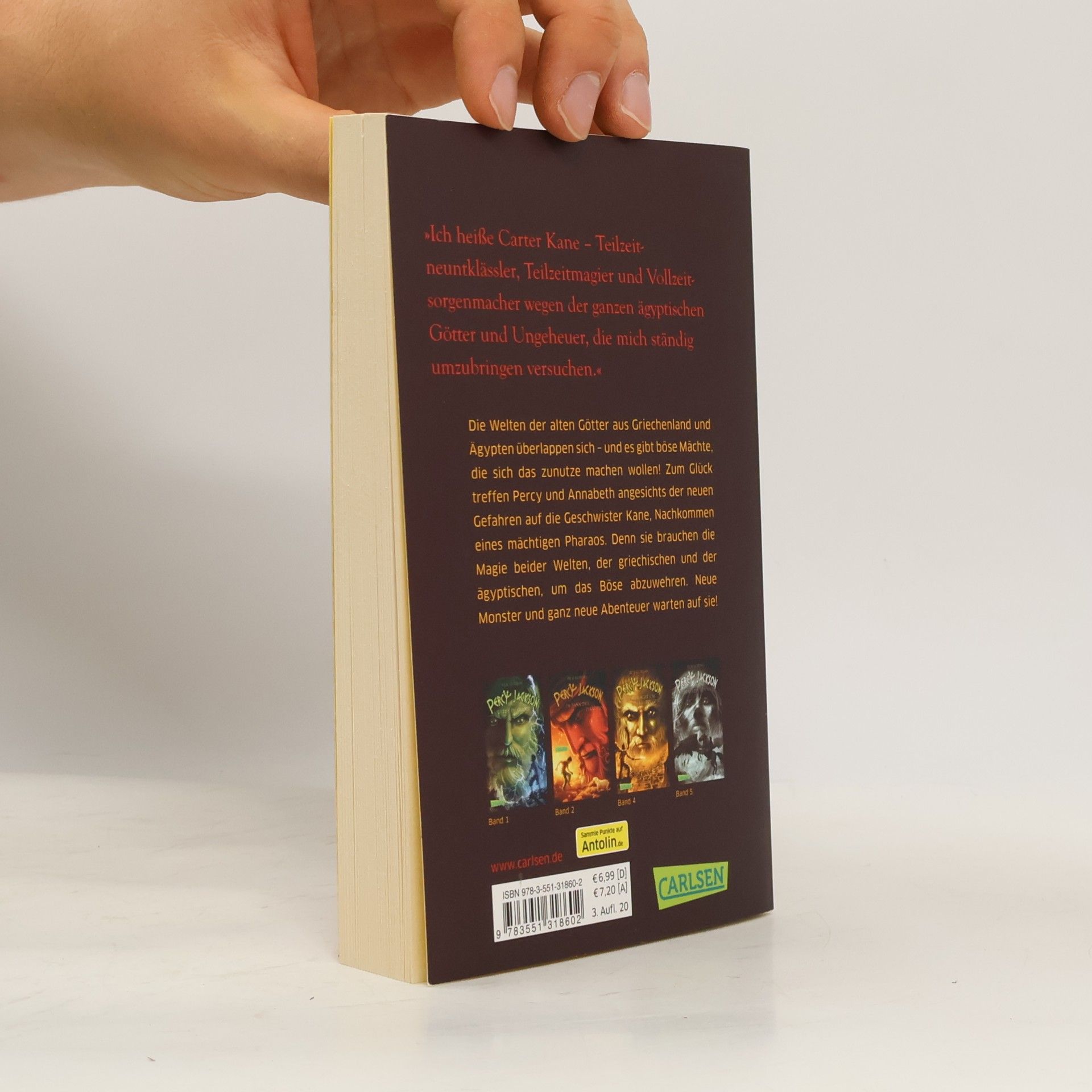 Rick Riordan Percy Jackson - Auf Monsterjagd mit den Geschwistern Kane (Percy Jackson)