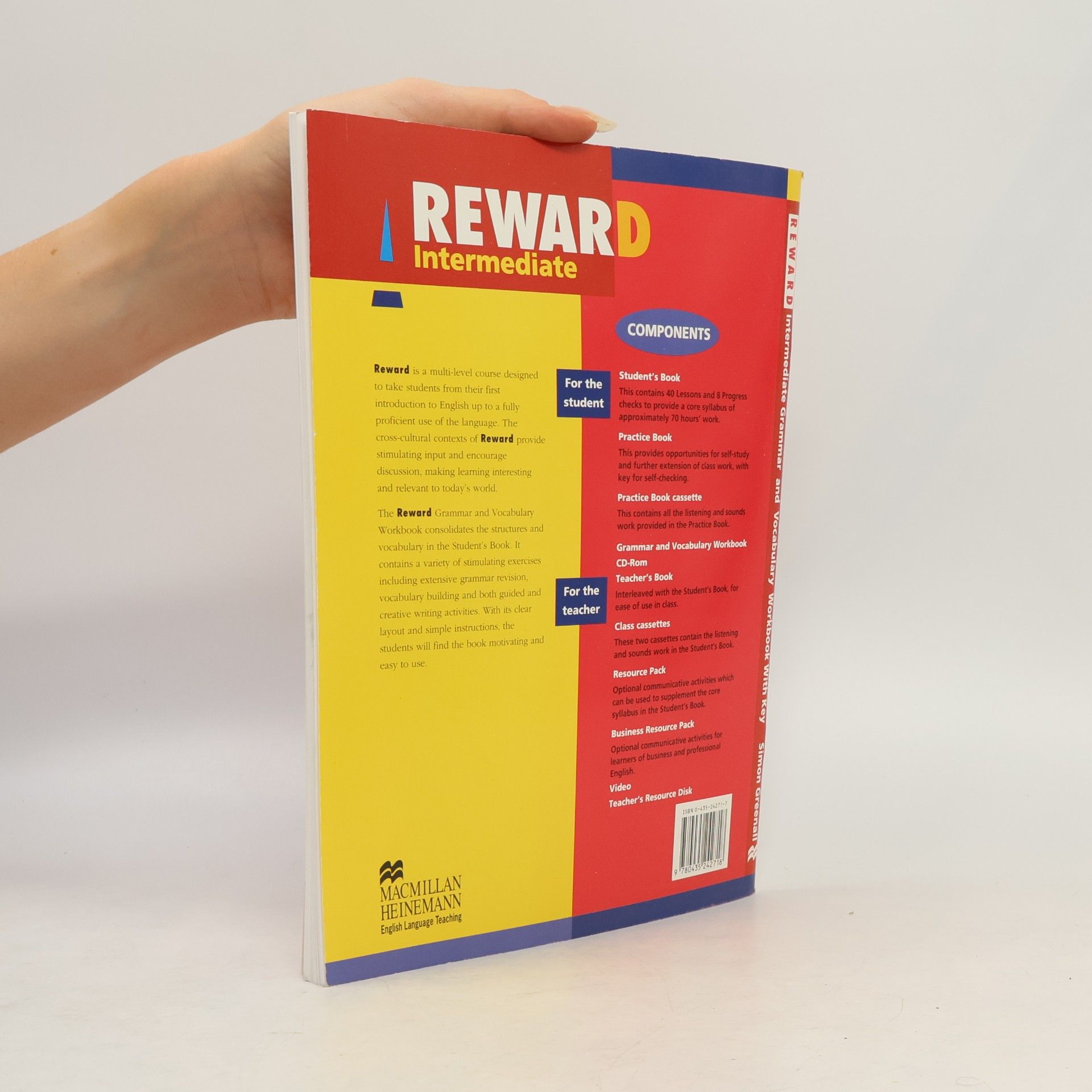 Simon Greenall Reward. Intermediate, Grammar and vocabulary workbook