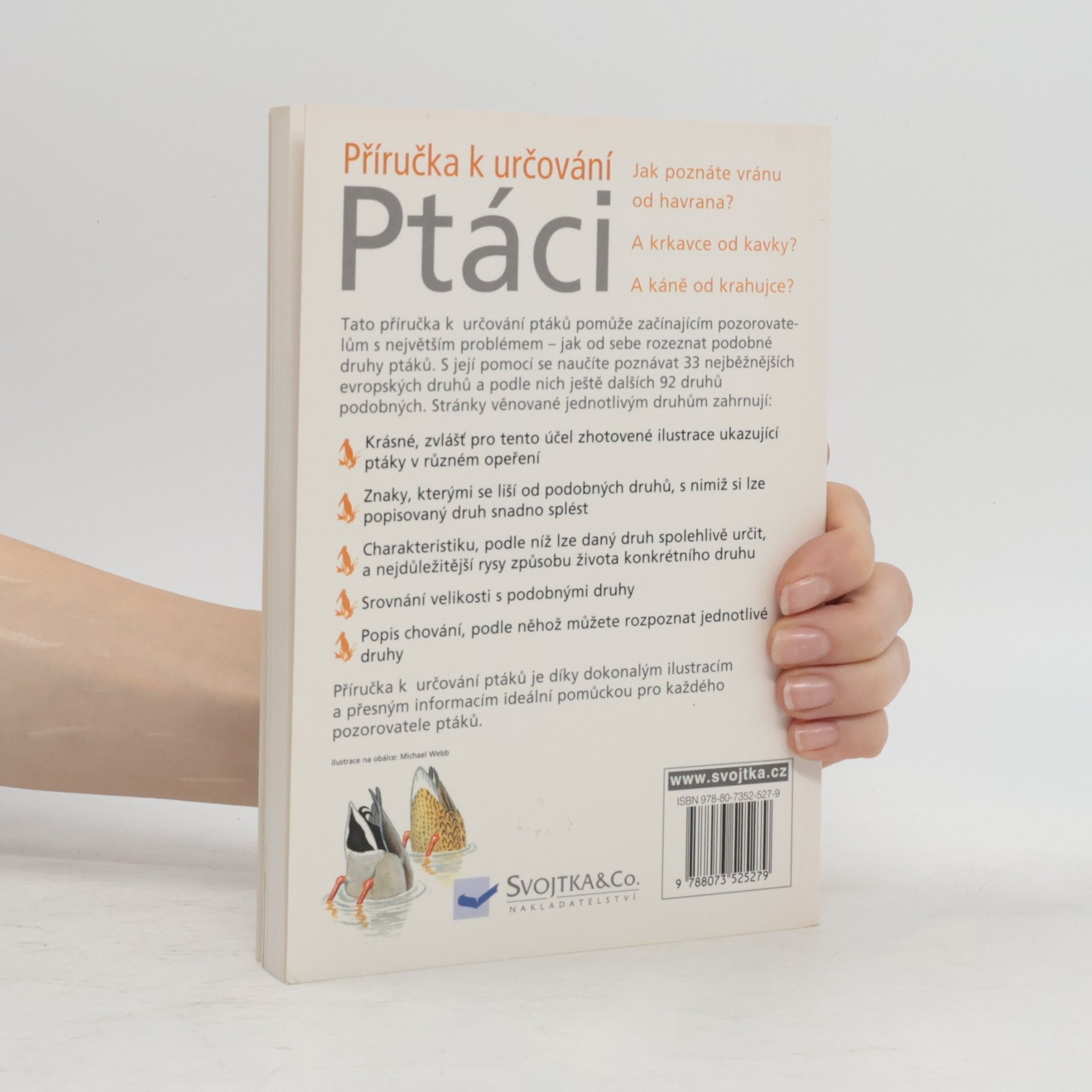 Nick Hammond Ptáci : přiručka k určování