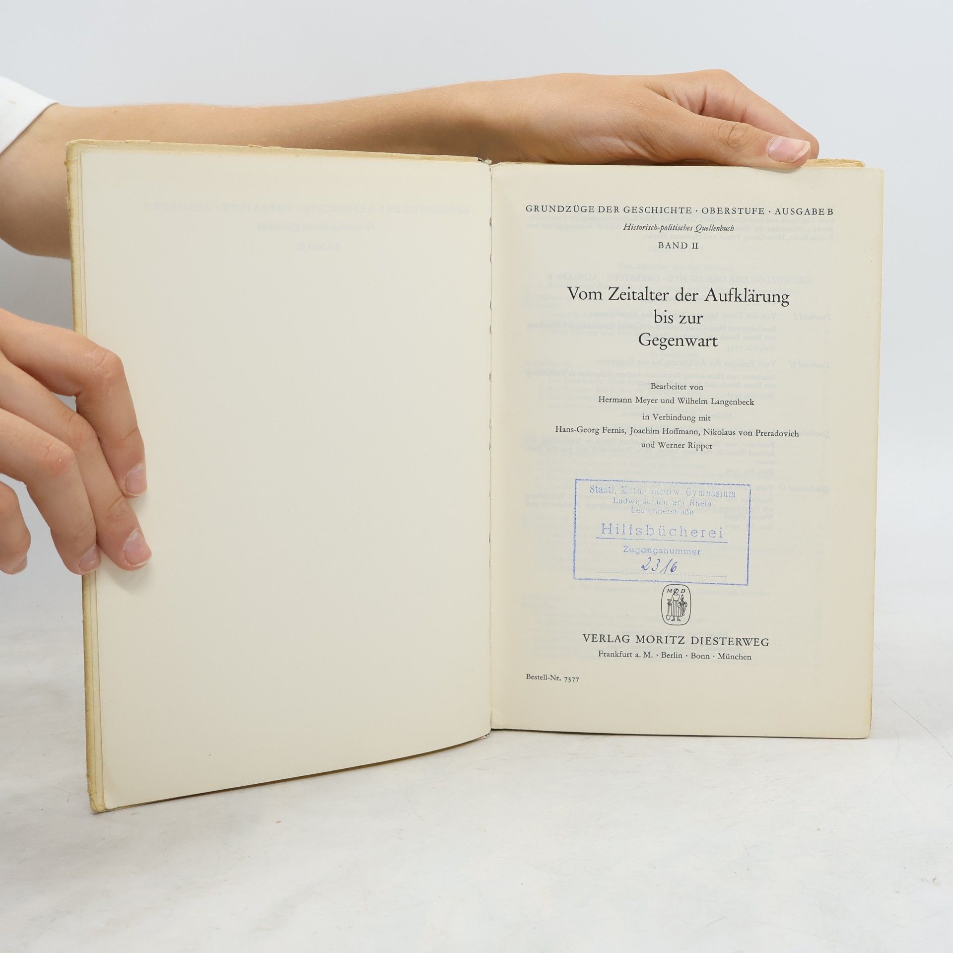 Autorenkollektiv Grundzüge der Geschichte Quellenband II