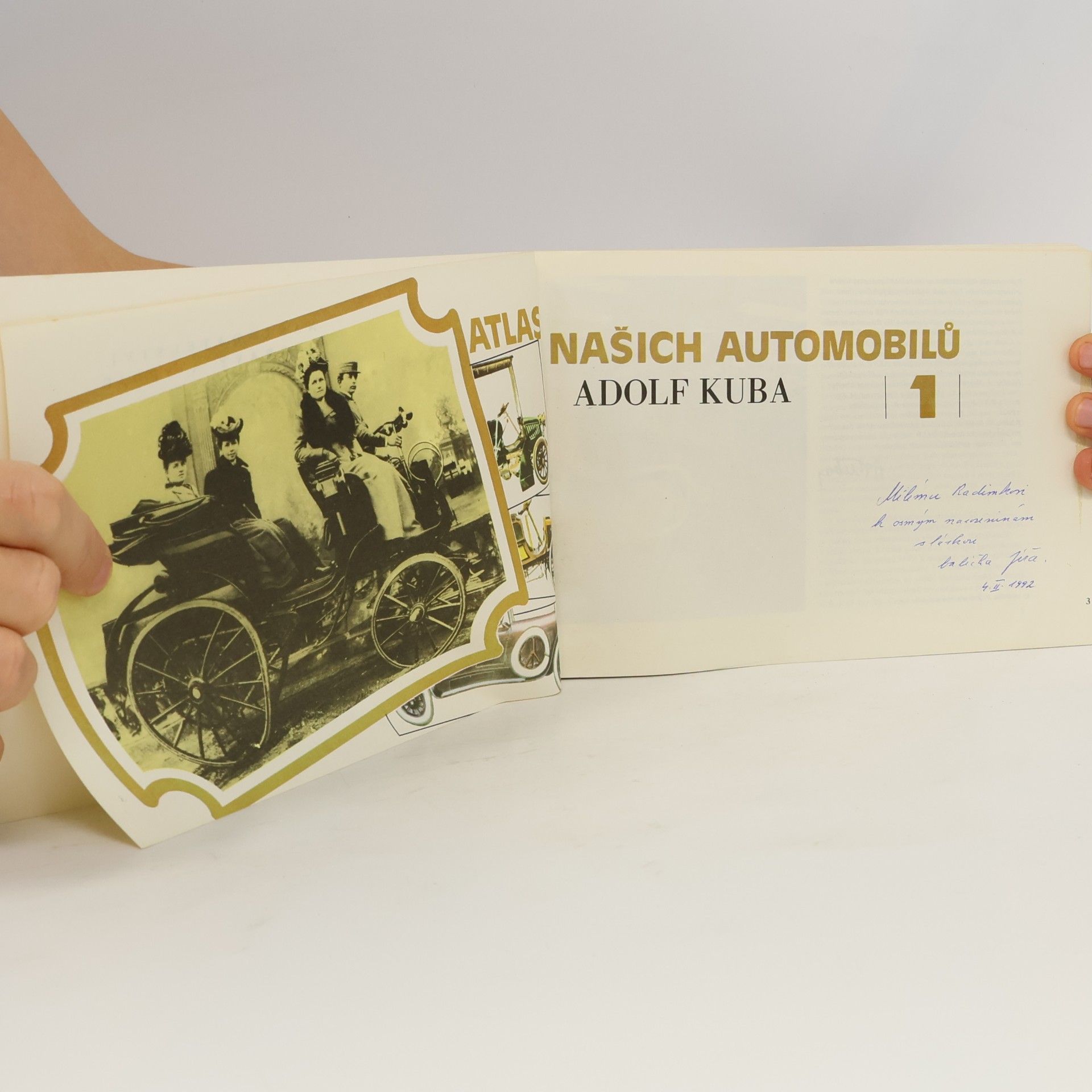 Adolf Kuba Atlas našich automobilů 1