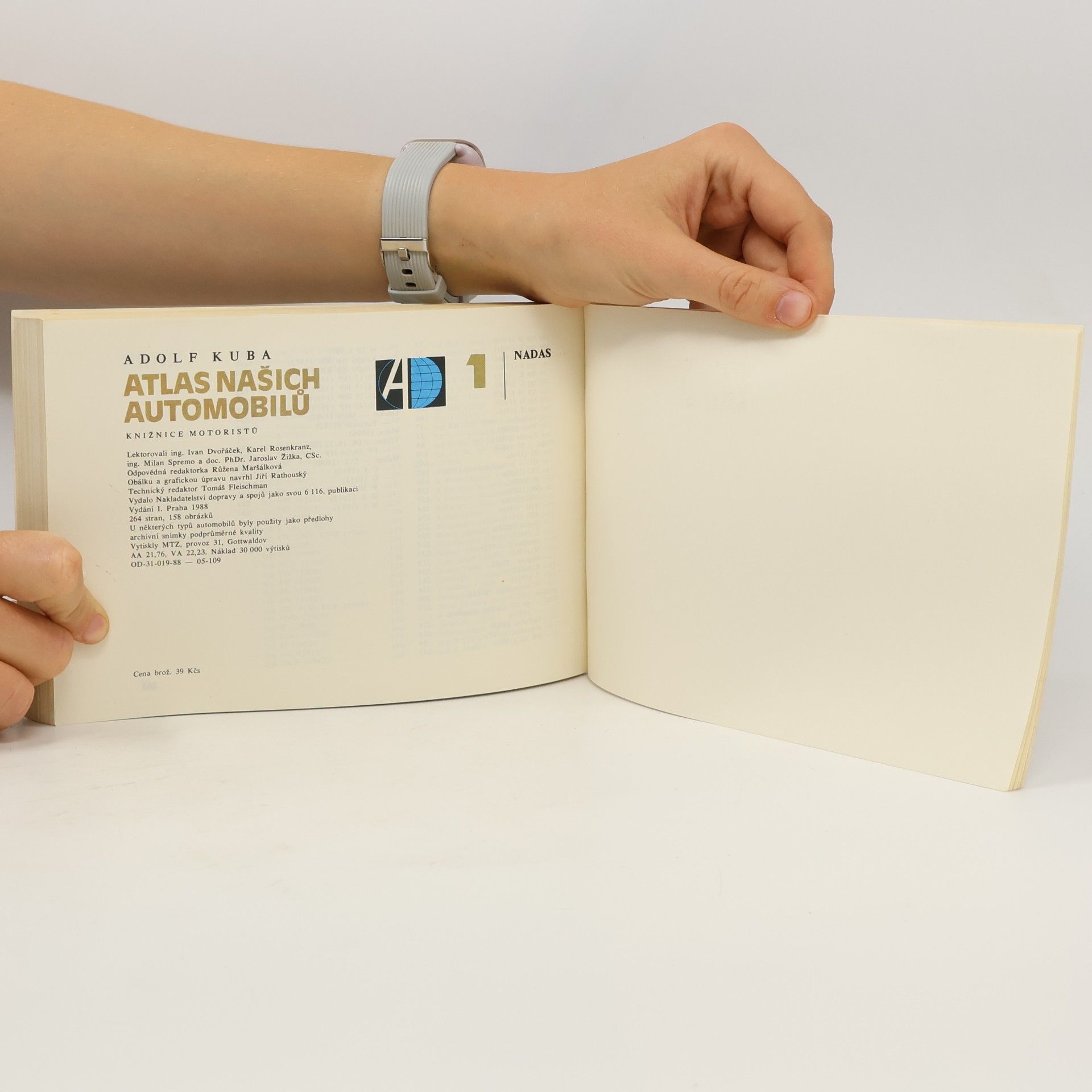 Adolf Kuba Atlas našich automobilů 1