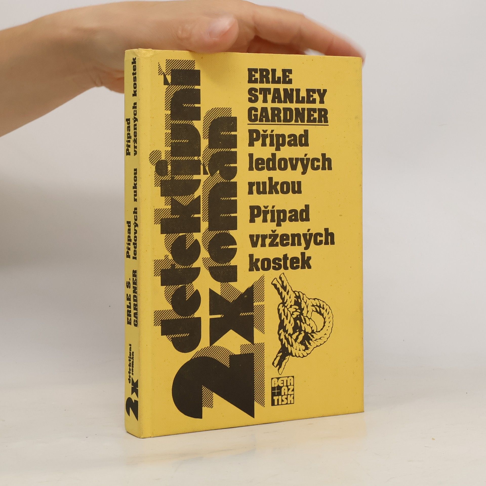 Erle Stanley Gardner 2x detektivní román. Případ ledových rukou. Případ vržených kostek