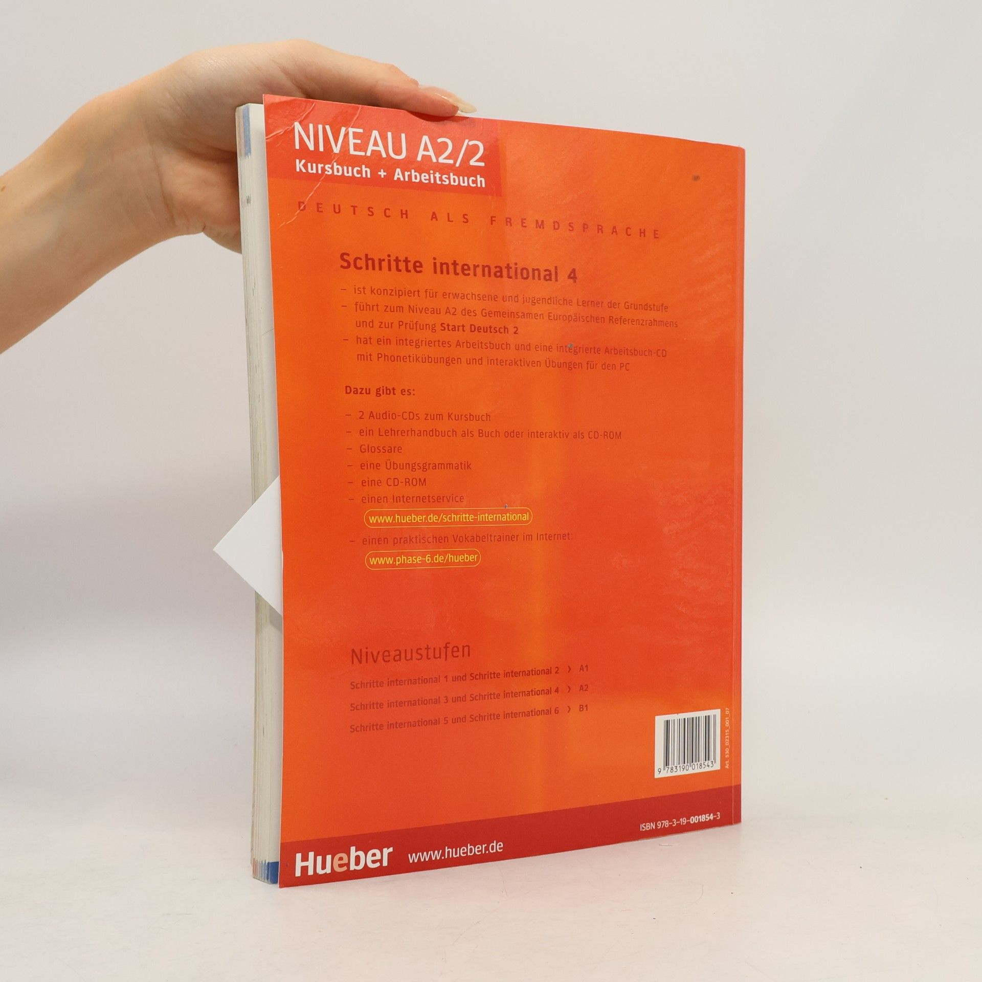 Silke Hilpert Schritte 4 international. Kursbuch + Arbeitsbuch