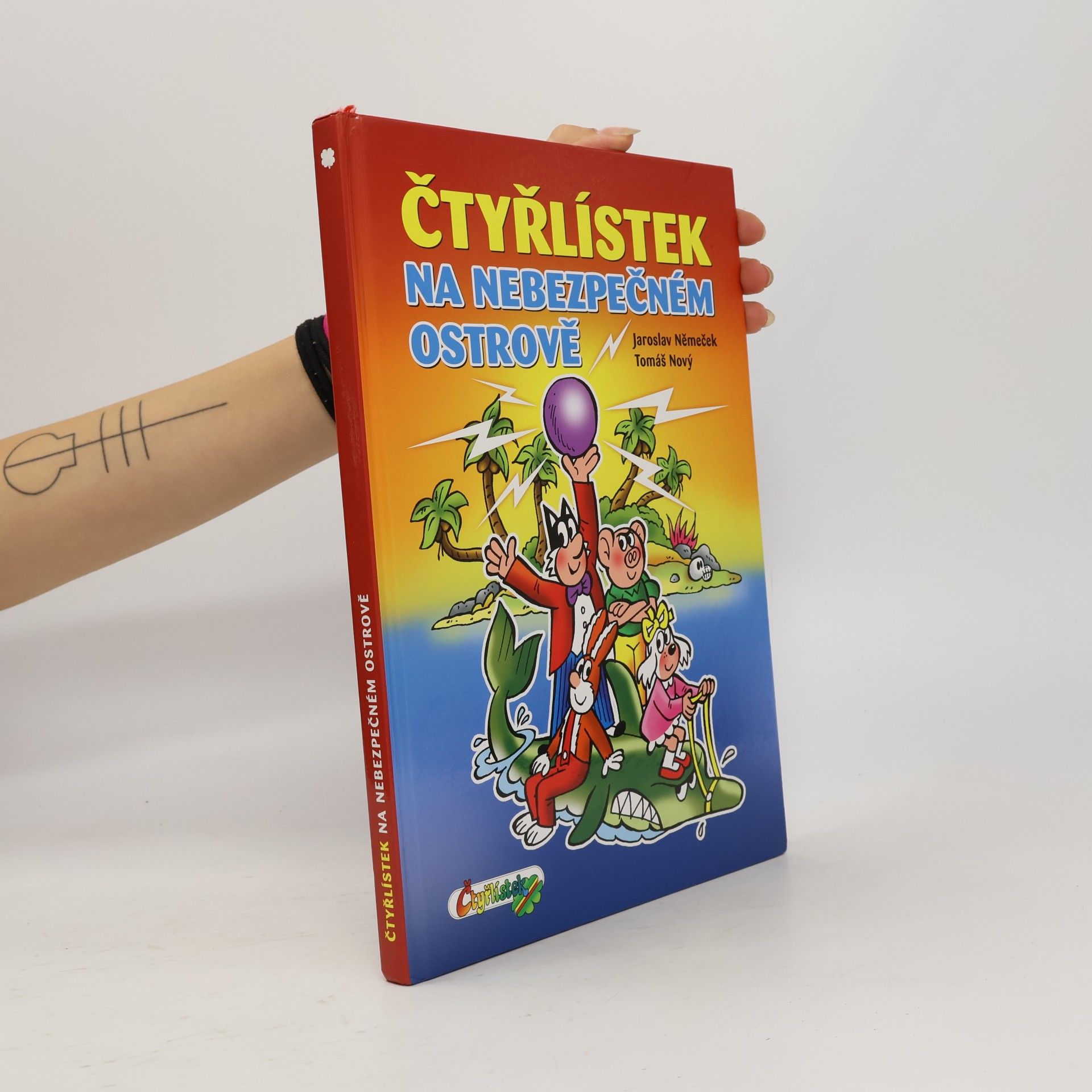 Jaroslav Němeček Čtyřlístek na nebezpečném ostrově