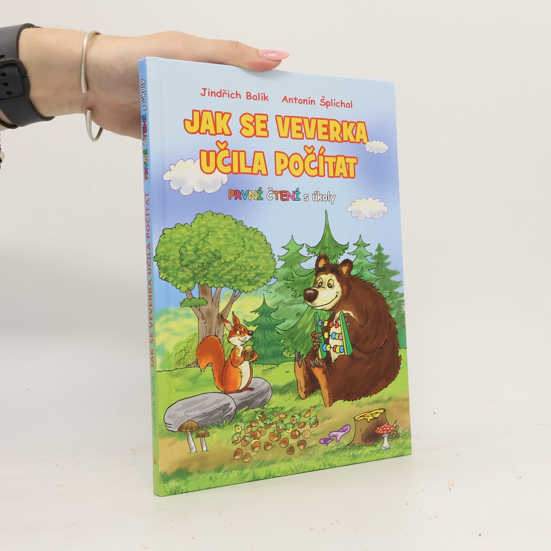 Jak se veverka učila počítat: Veselé pohádky se zvířátky