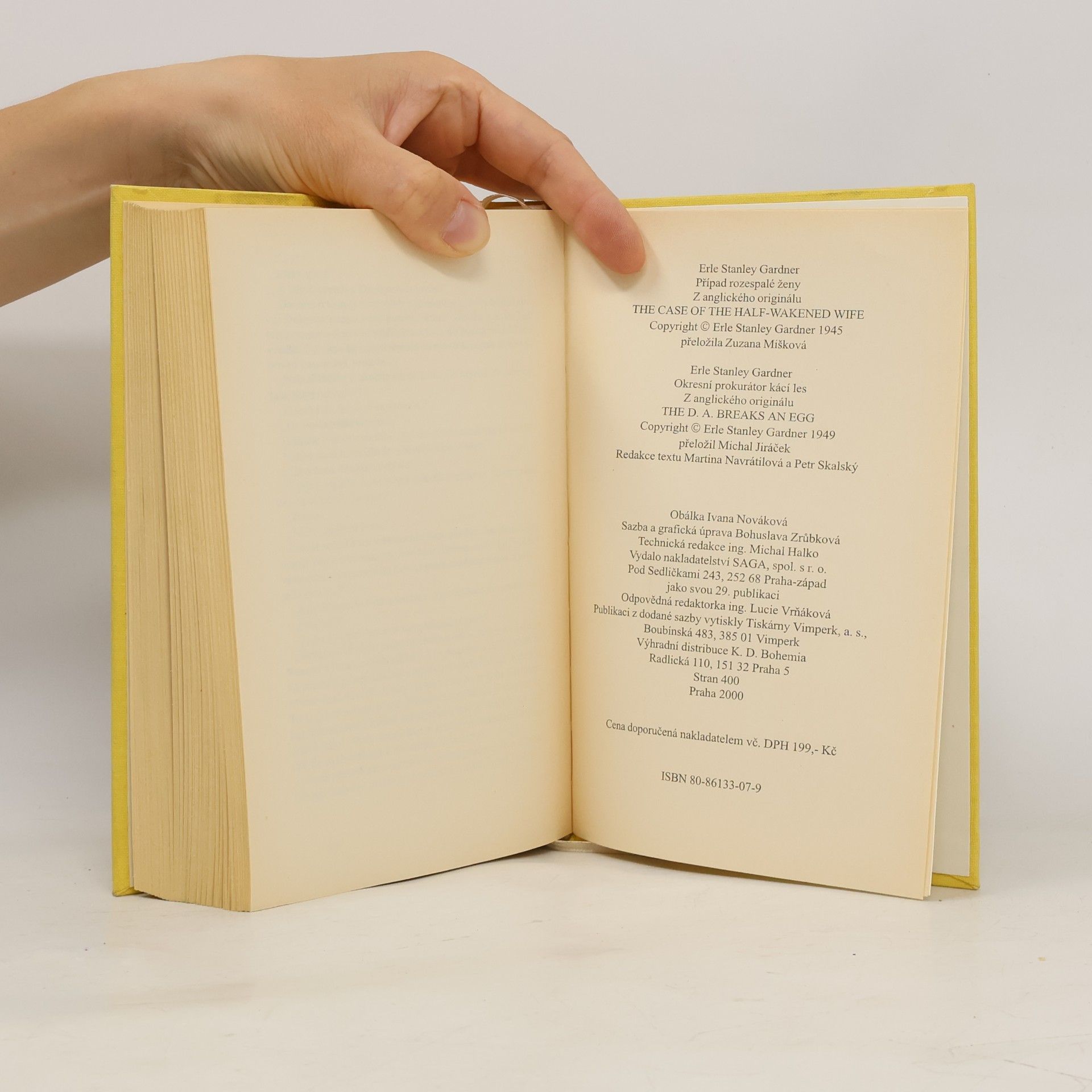 Erle Stanley Gardner Případ rozespalé ženy / Okresní prokurátor kácí les