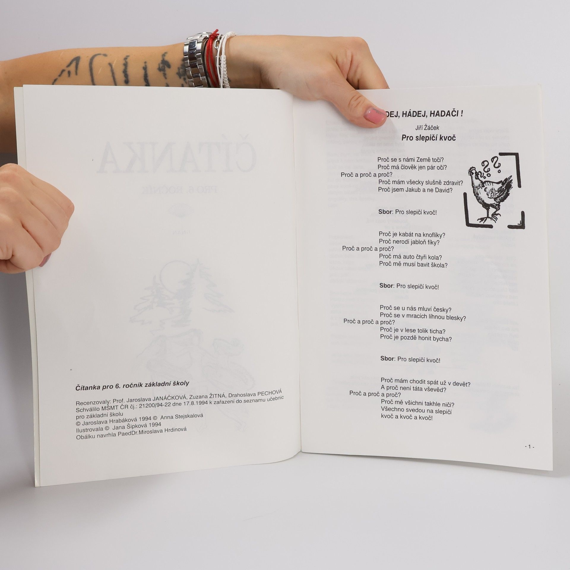 Auteurscollectief Čítanka pro 6. ročník základní školy