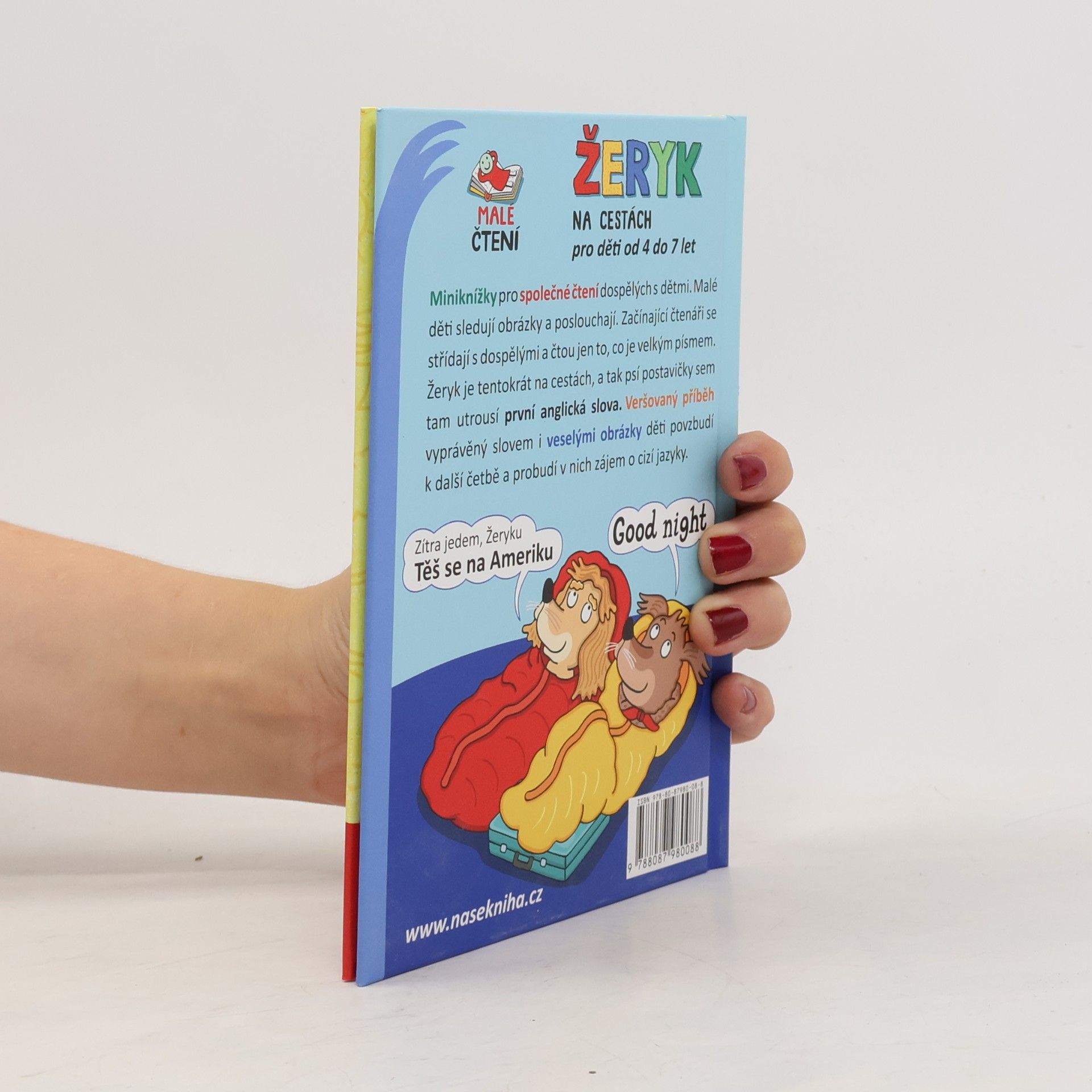 Hana Jelínková Žeryk na cestách - Veršované dobrodružství pejska Žeryka