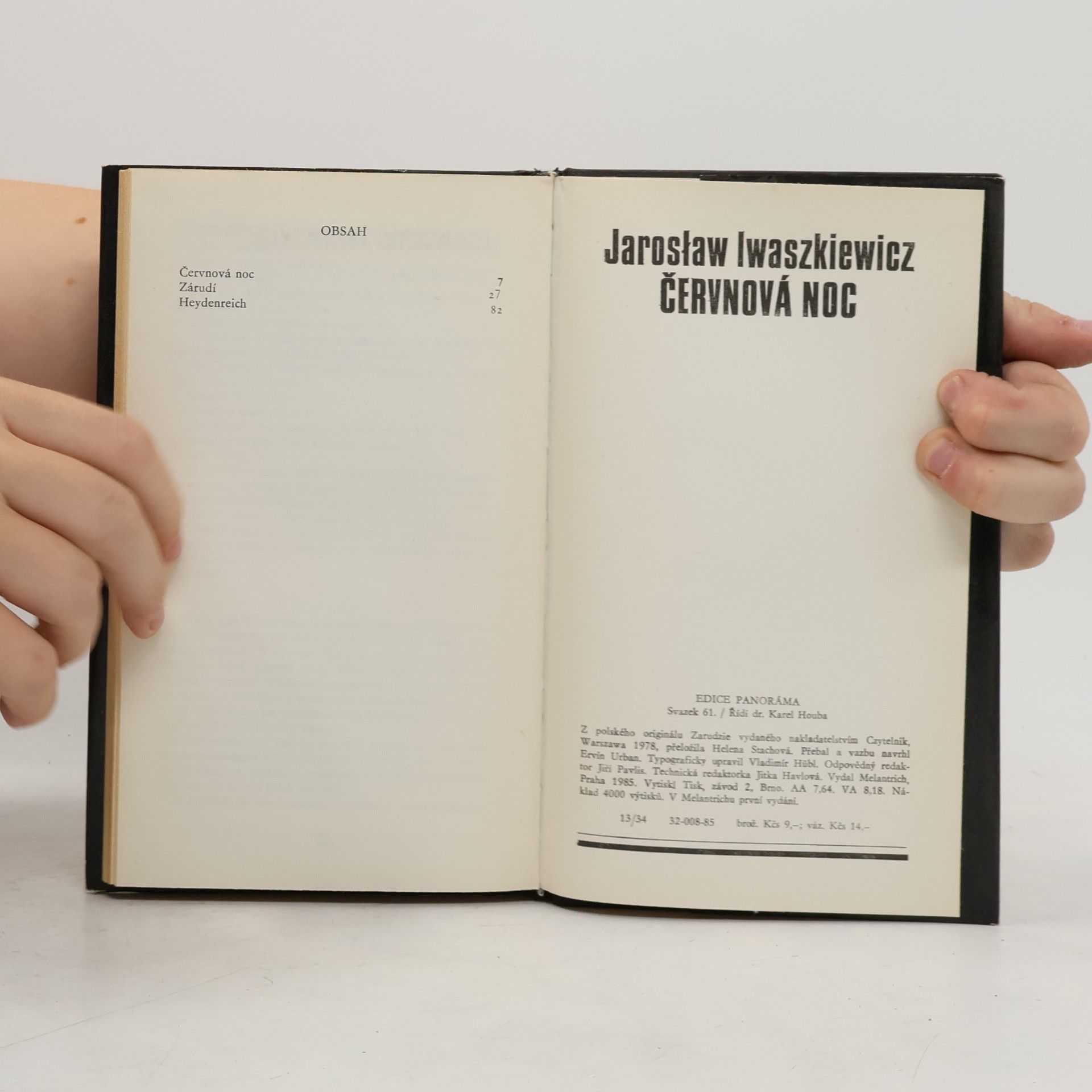 Jarosław Iwaszkiewicz Červnová noc