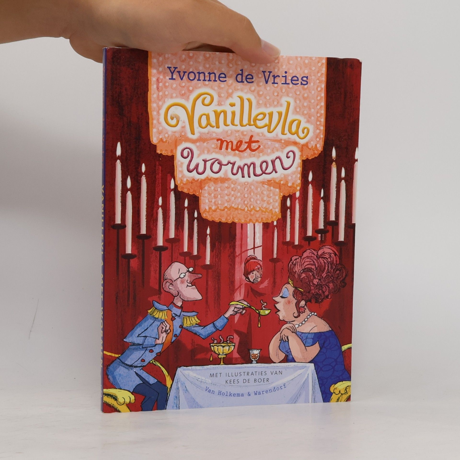 Yvonne de Vries Vanillevla met wormen