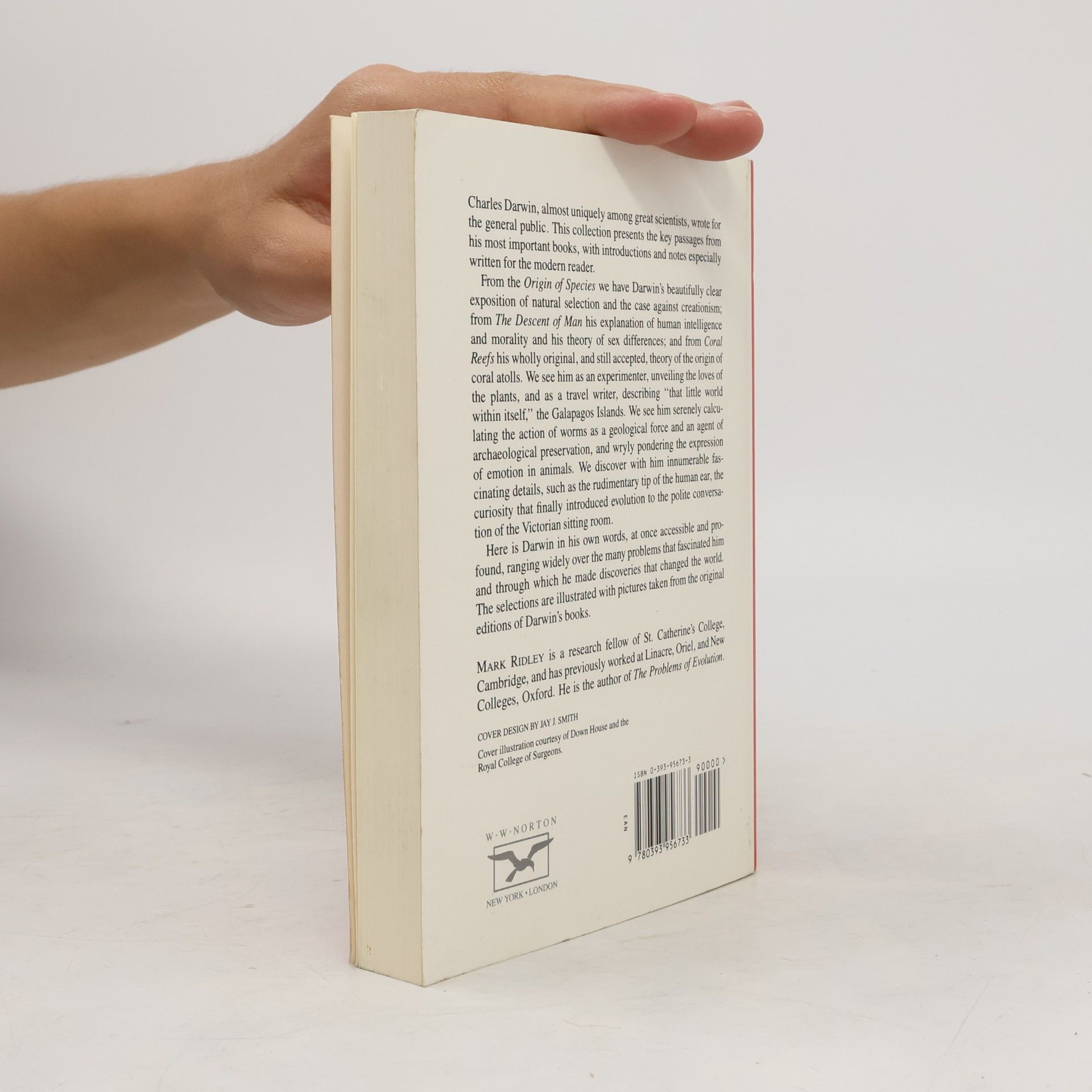 Mark Ridley The Darwin Reader