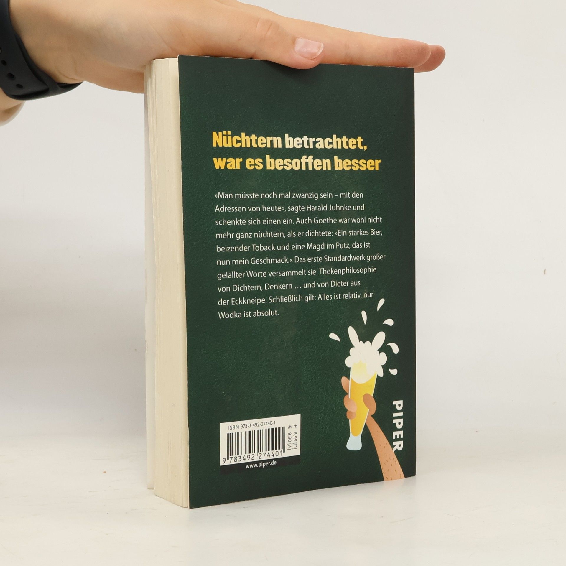 Detlef Dresslein Wir müssen aufhörn weniger zu trinken. Große Weisheiten betrunkener Männer