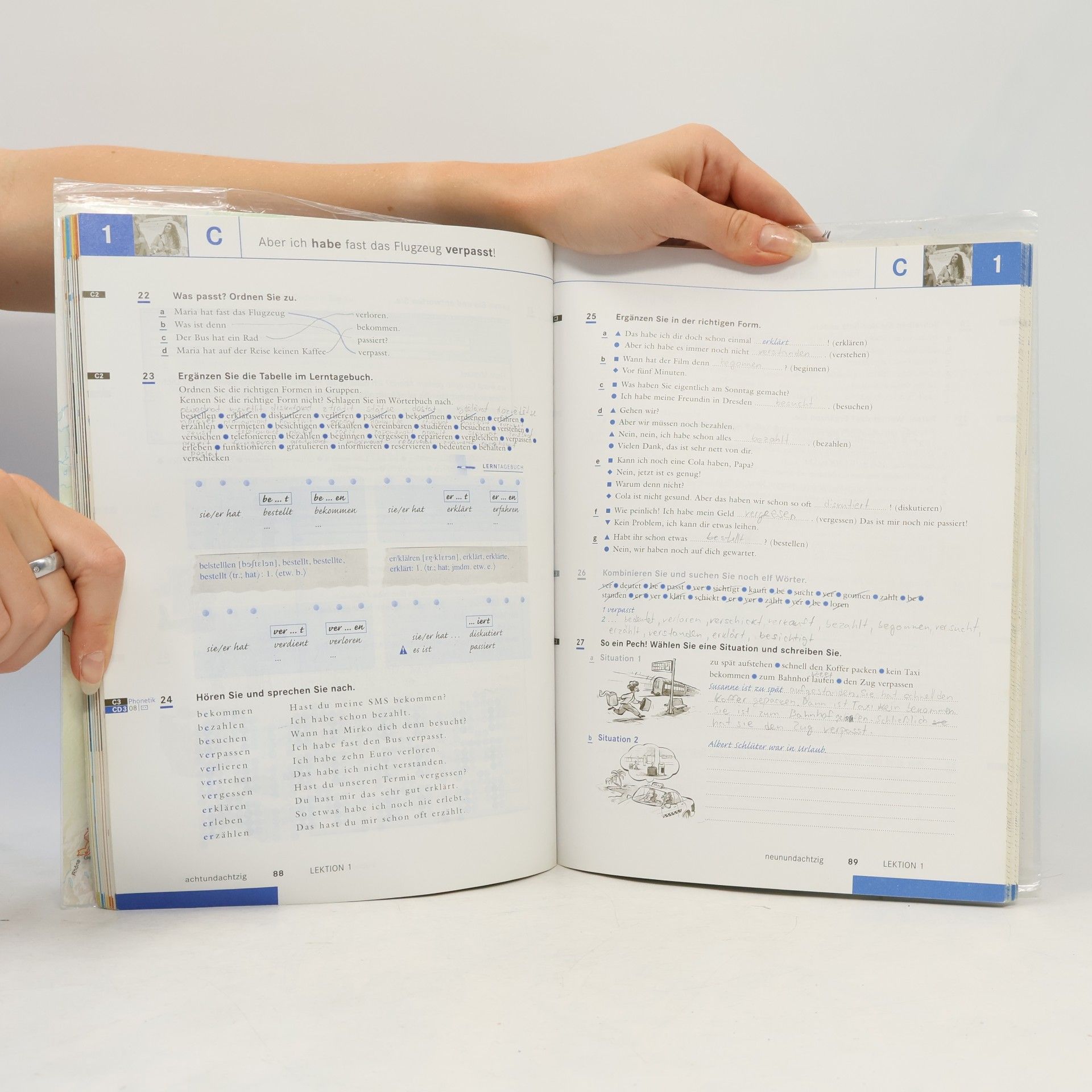 Silke Hilpert Schritte 3 international : deutsch als fremdsprache : kursbuch + arbeitsbuch. Niveau A2
