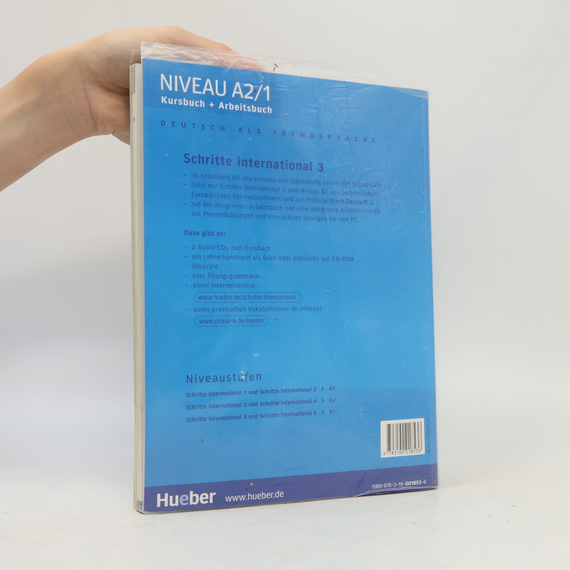 Silke Hilpert Schritte 3 international : deutsch als fremdsprache : kursbuch + arbeitsbuch. Niveau A2