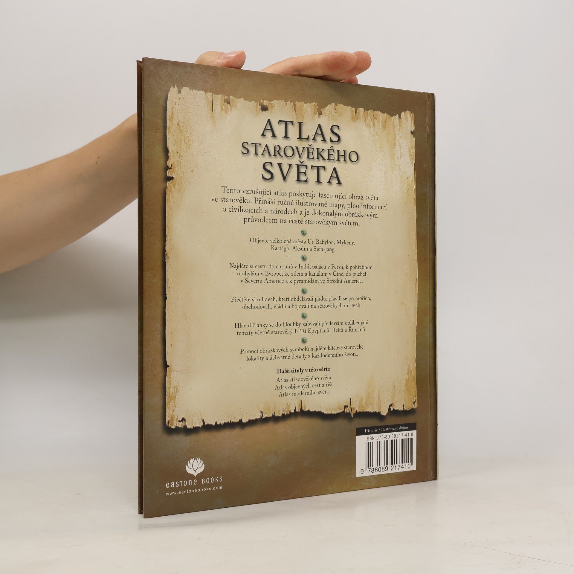 Simon Adams Atlas starověkého světa