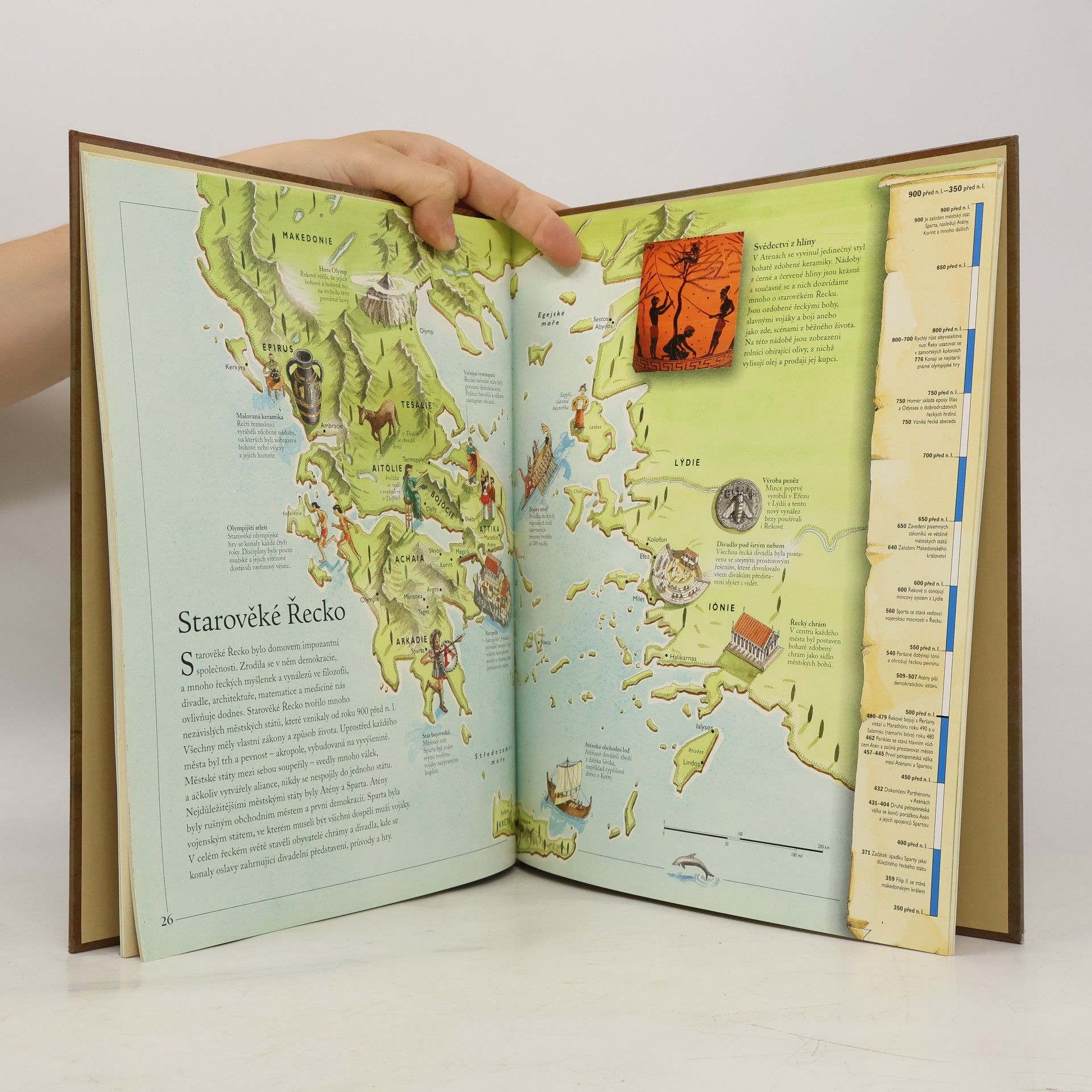 Simon Adams Atlas starověkého světa