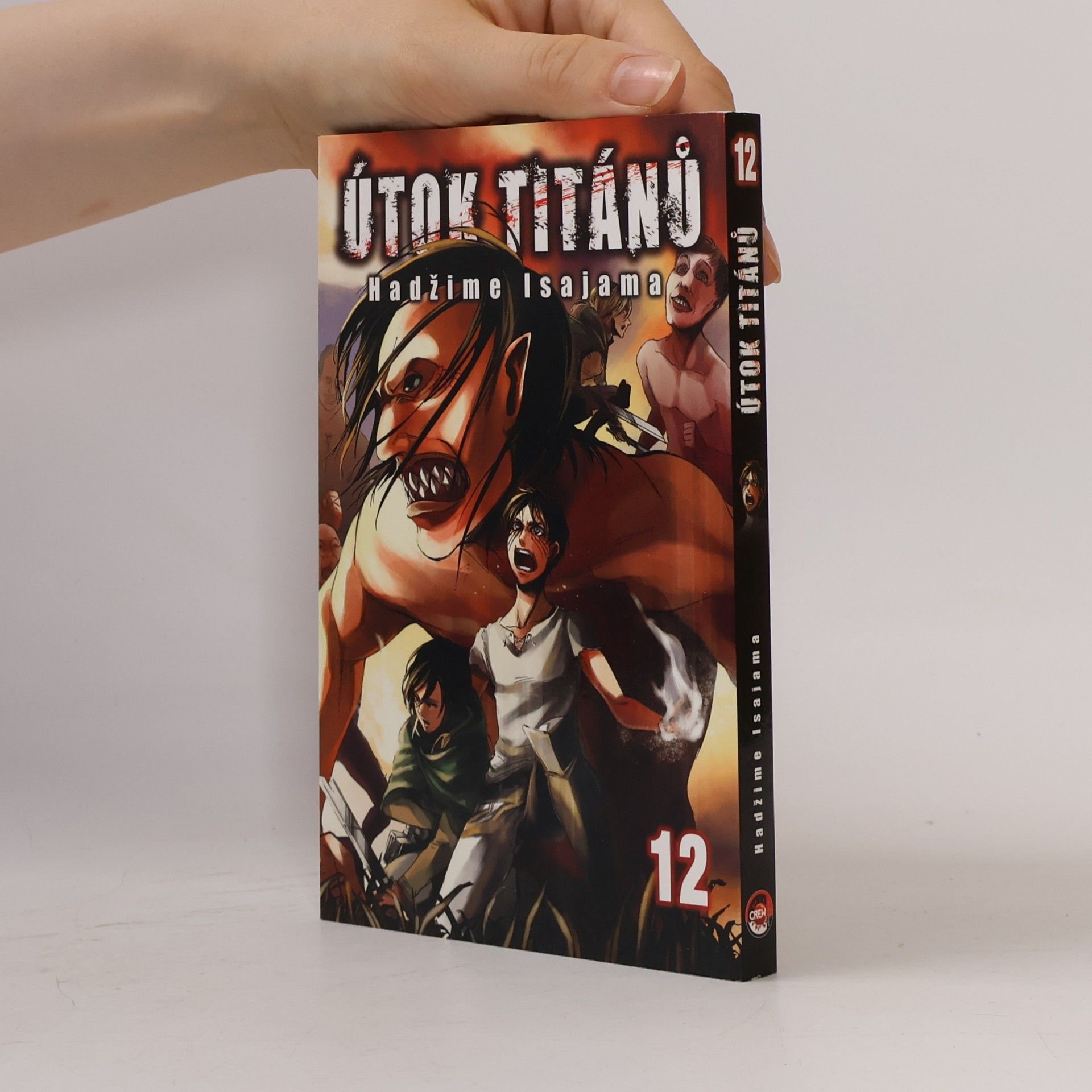 Hajime Isayama Útok titánů. 12