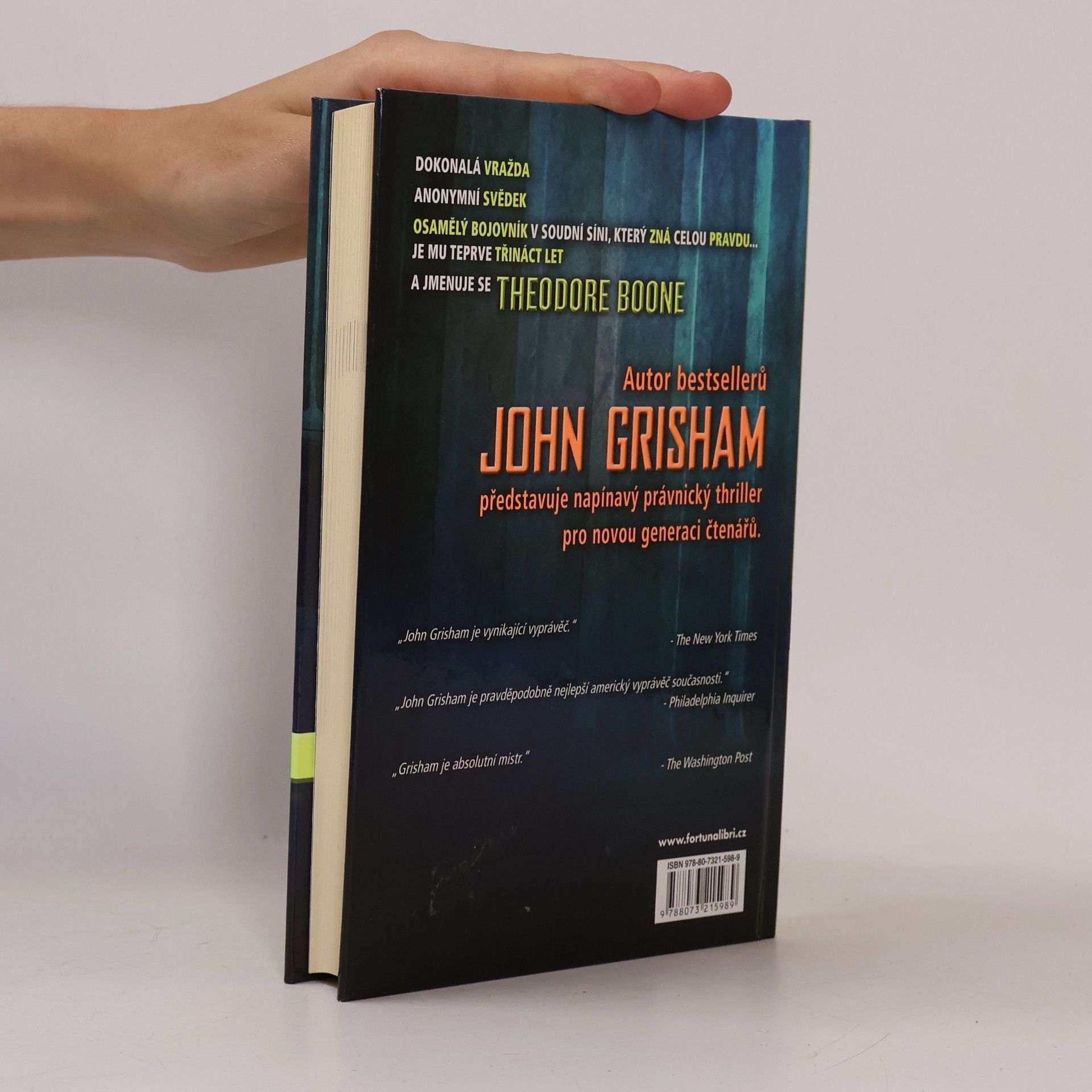 John Grisham Theodore Boone: Právník školou povinný